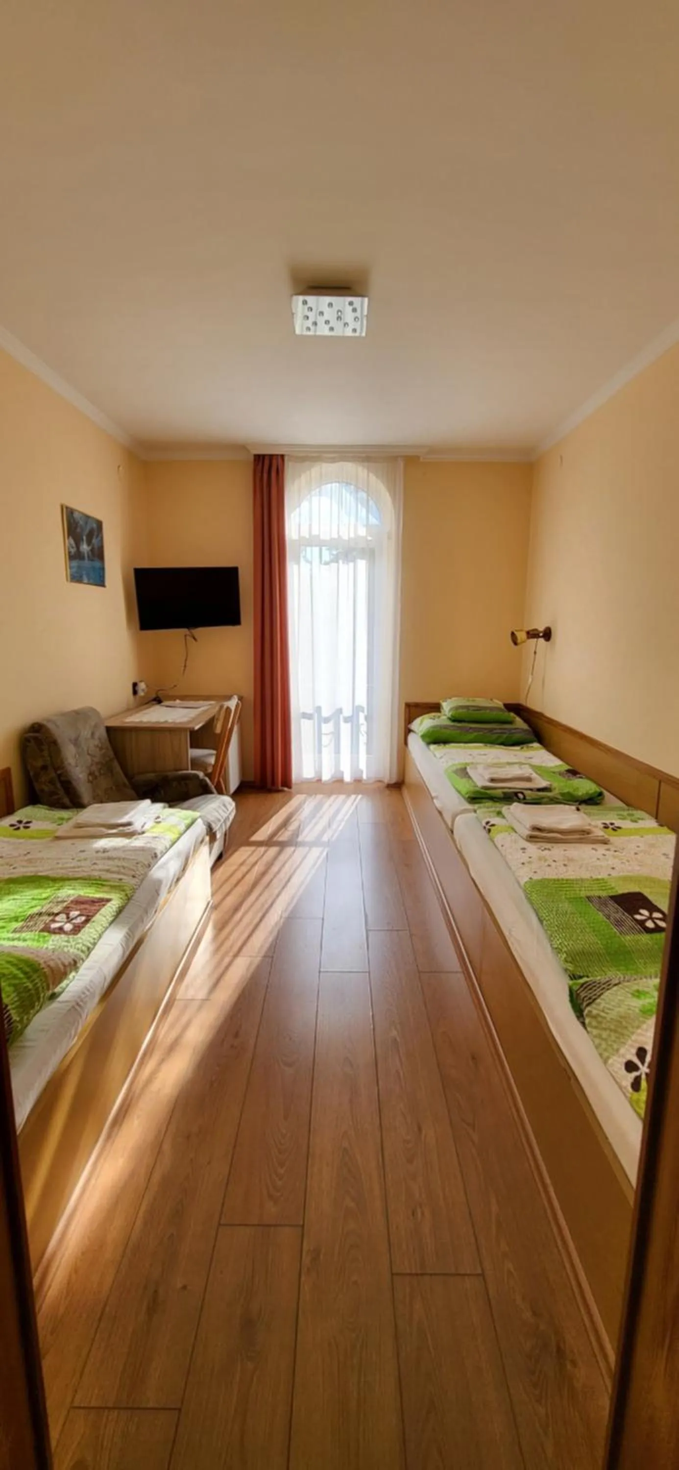 Bed in Hotel Orchidea