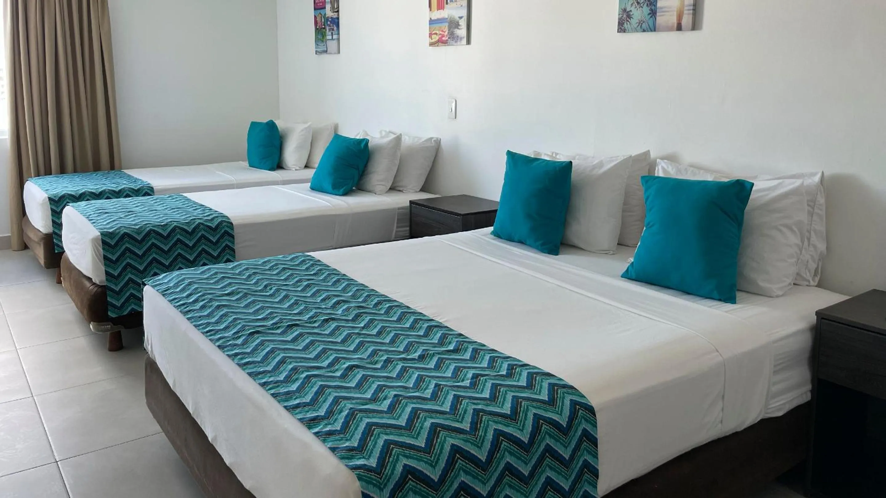 Bed in Hotel Tower by On vacation