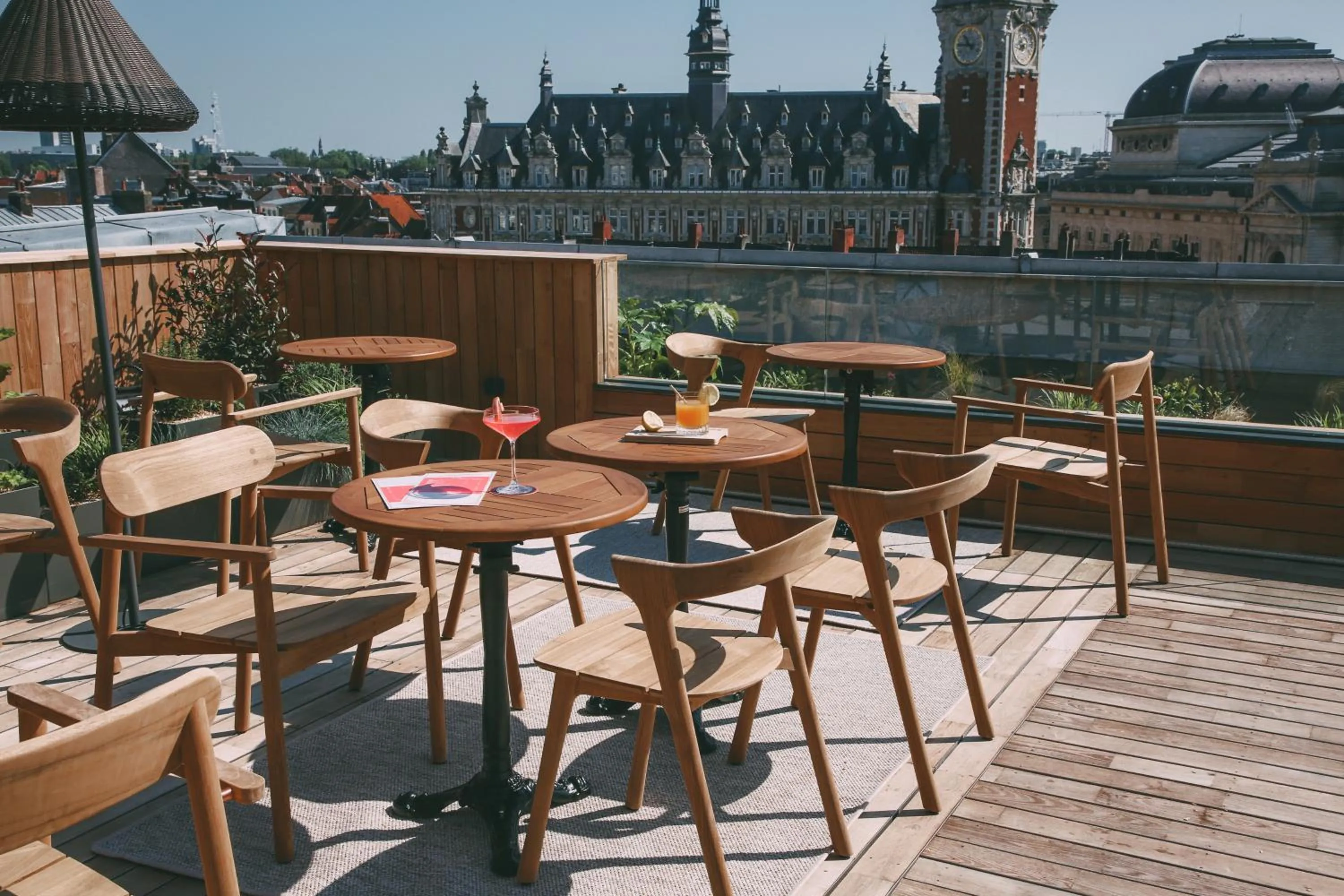 Patio in Grand Hotel Bellevue - Grand Place