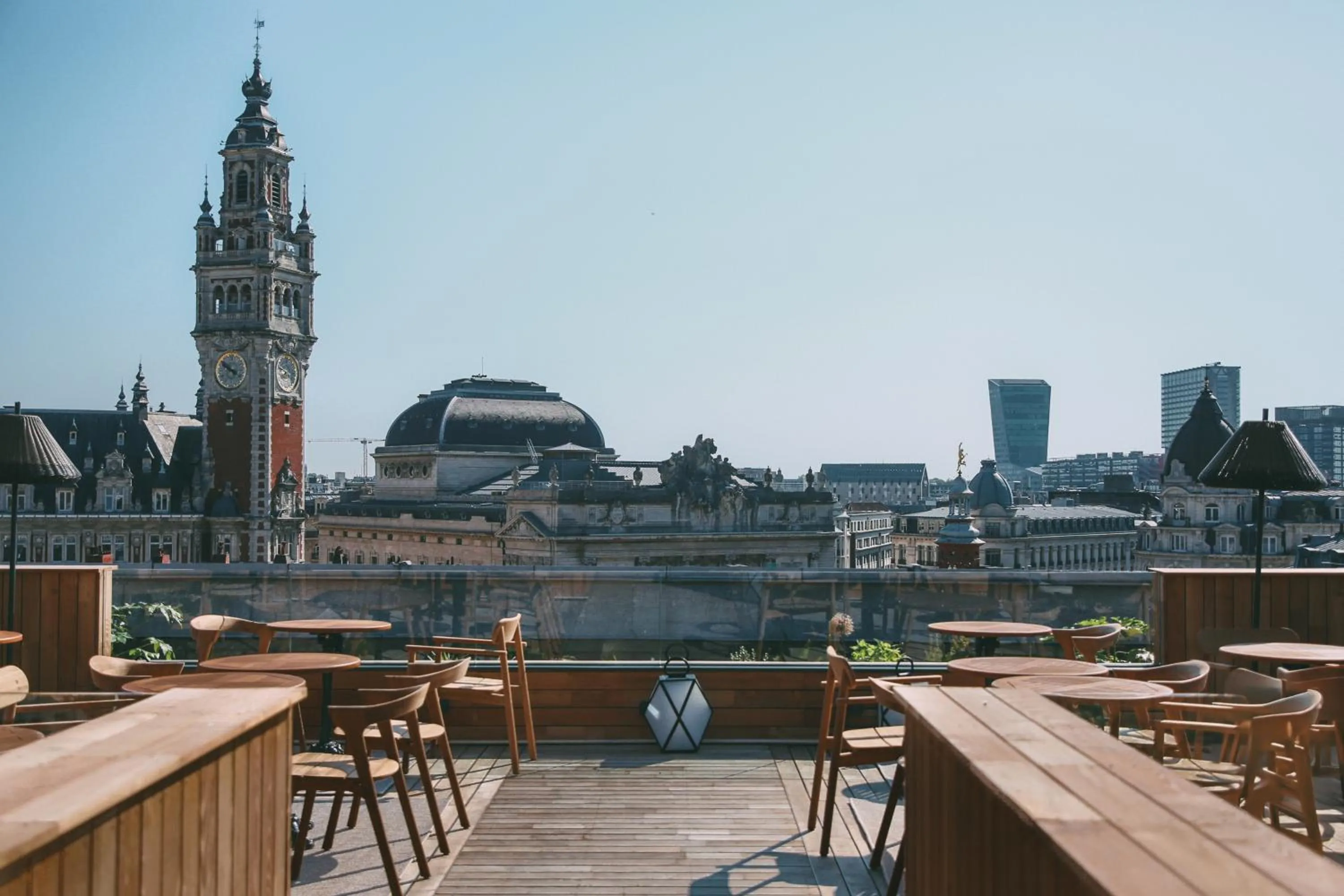 Patio in Grand Hotel Bellevue - Grand Place