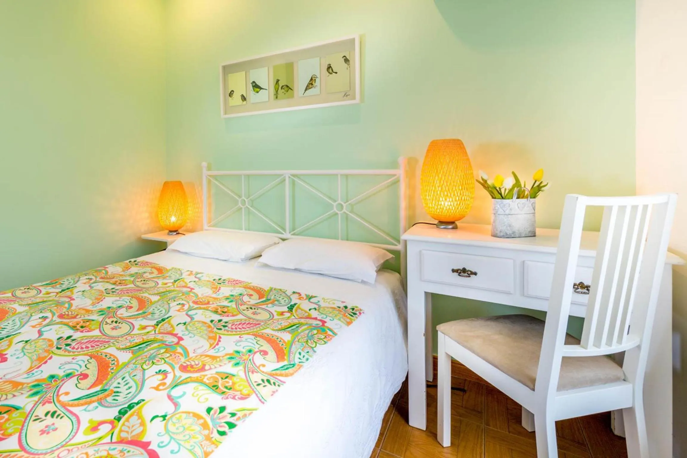 Shower, Bed in Casa Belmonte