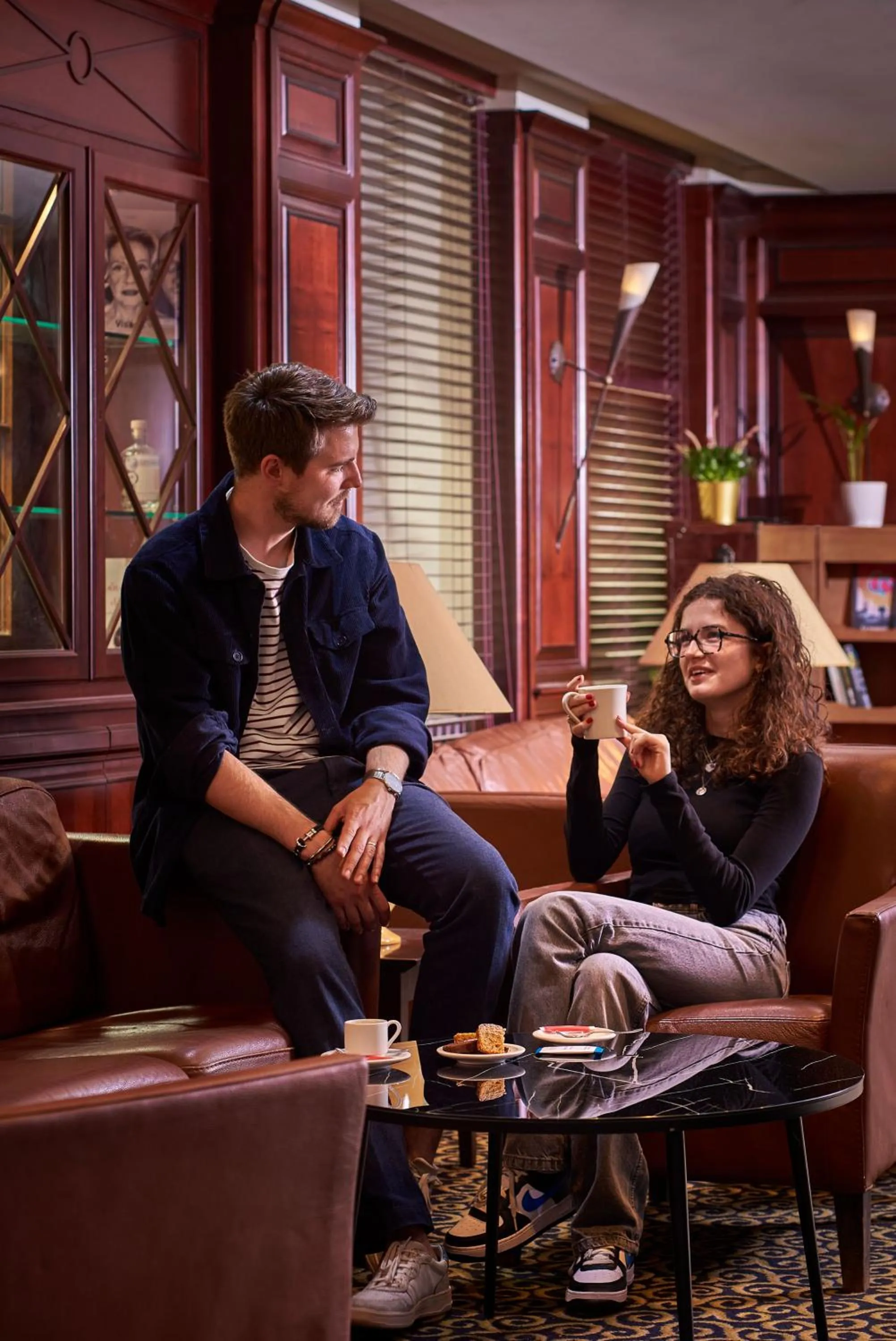 Living room in Hôtel de l'Europe by HappyCulture