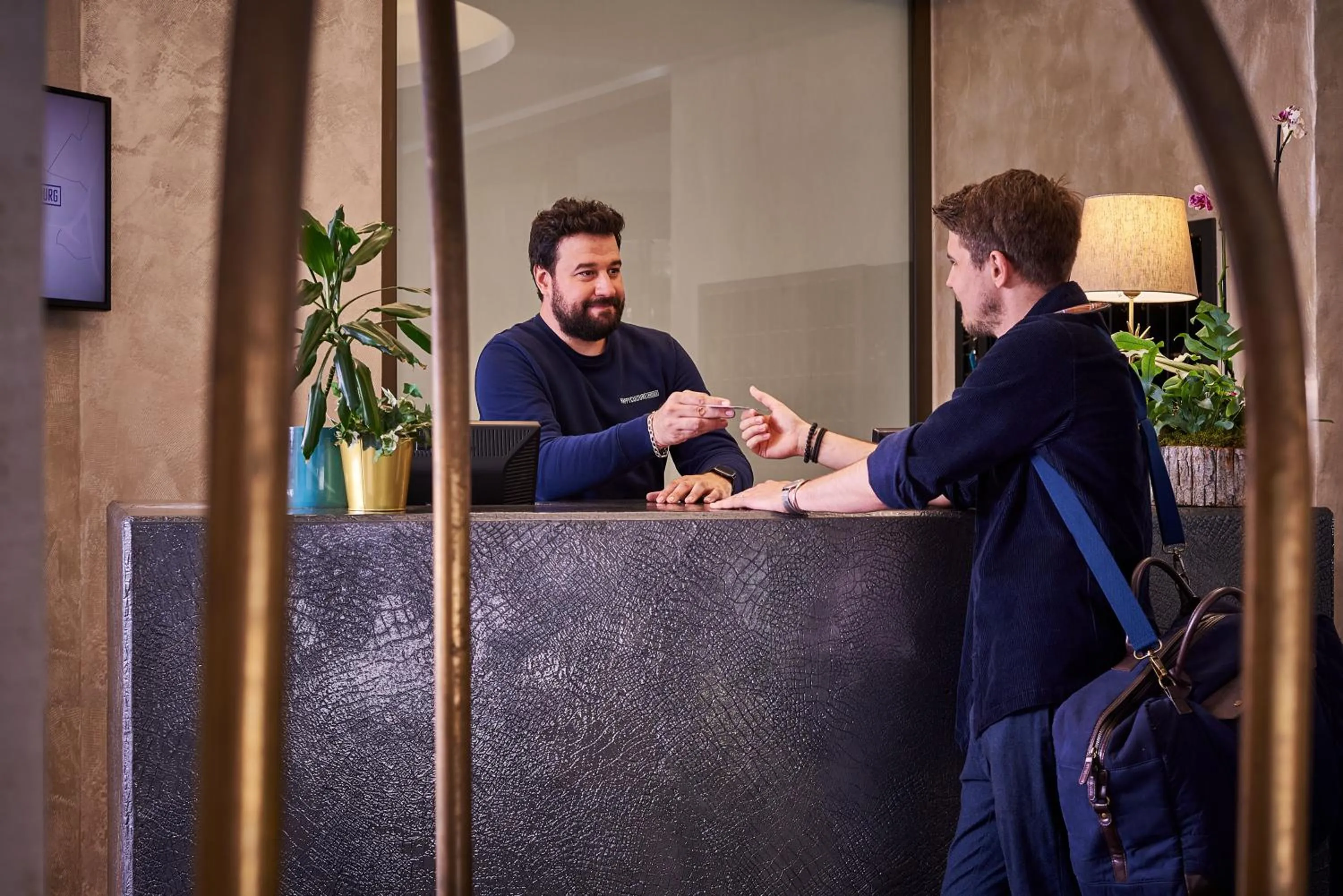 Lobby or reception in Hôtel de l'Europe by HappyCulture