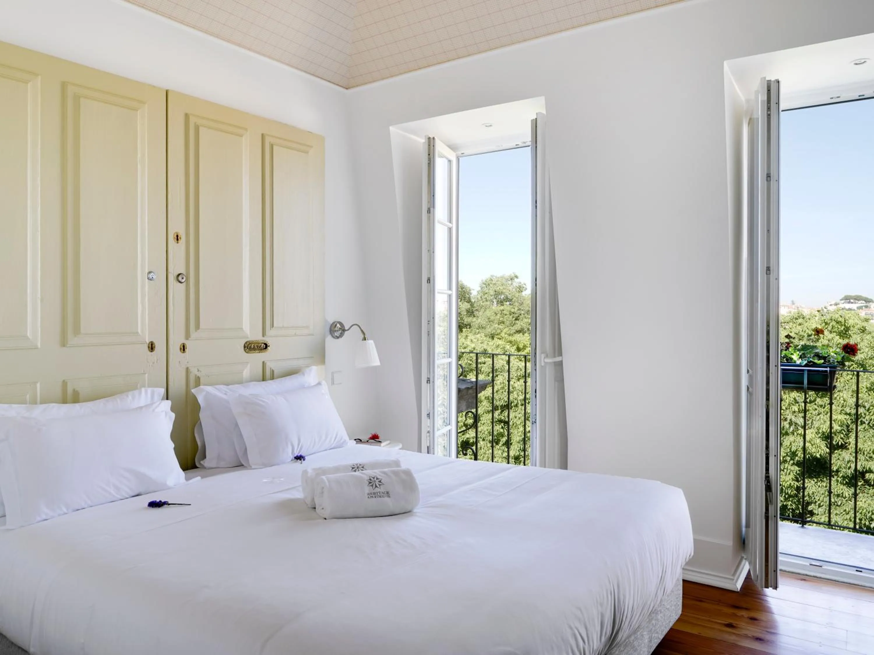 Bed in Residentas Sao Pedro