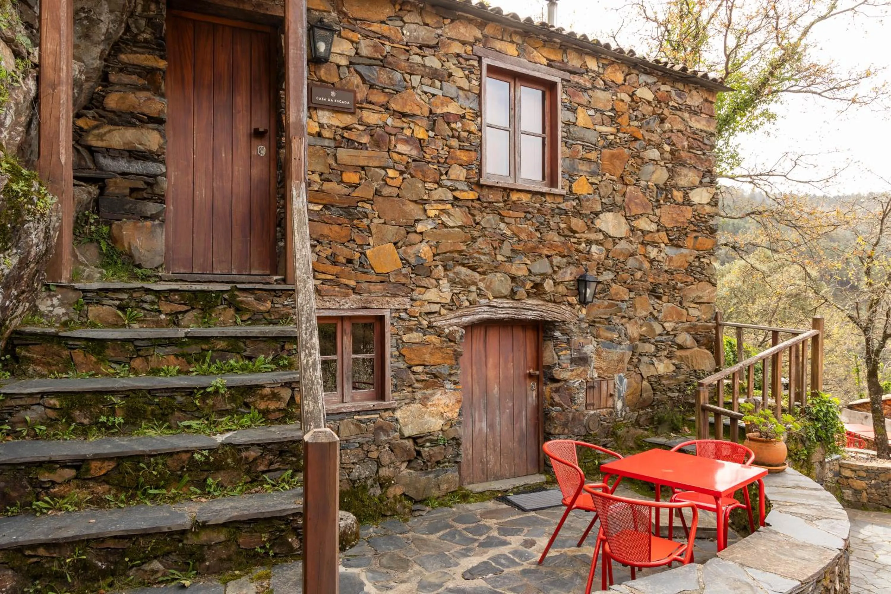 Patio in Cerdeira - Home for Creativity