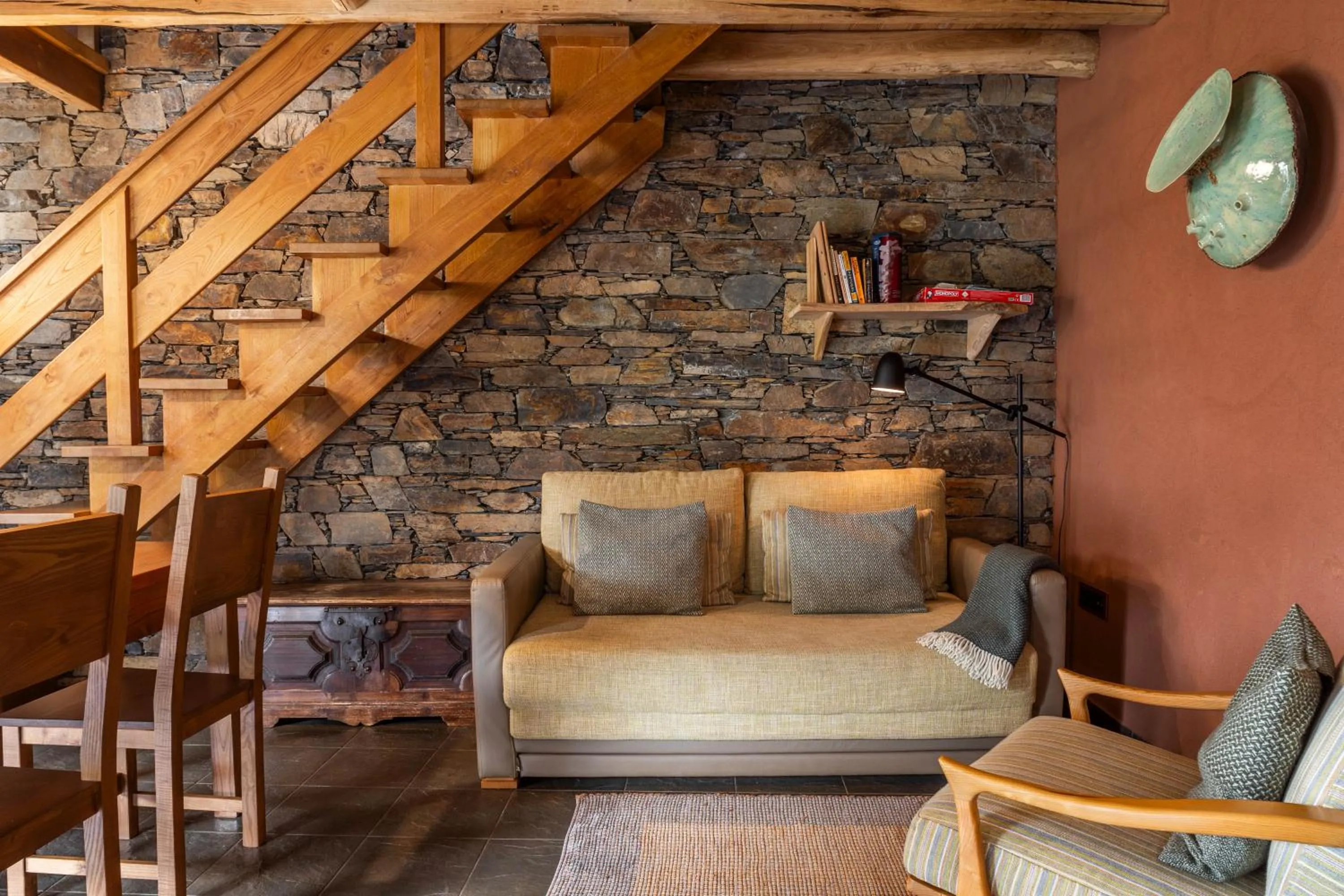 Seating area in Cerdeira - Home for Creativity