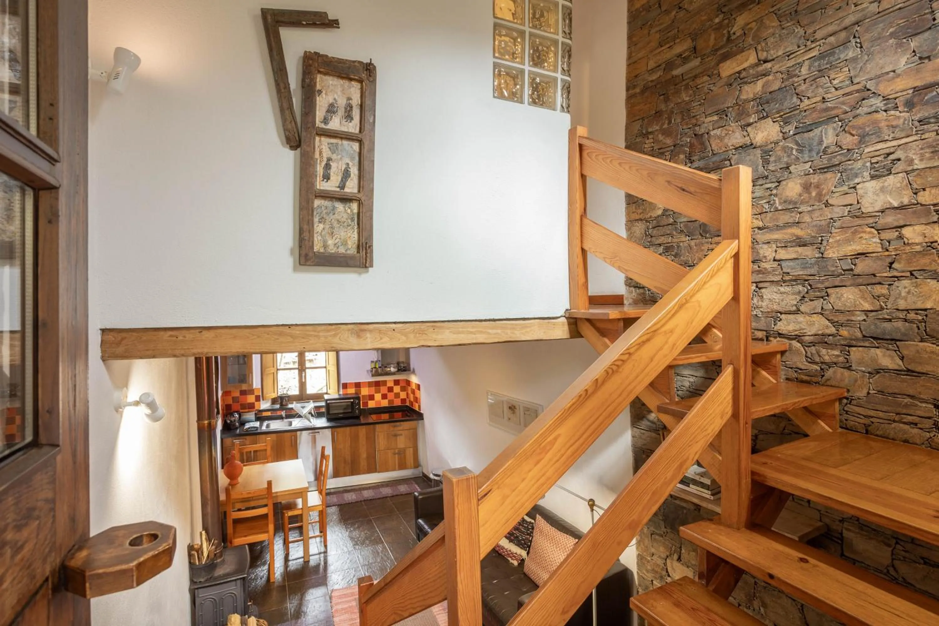 Seating area in Cerdeira - Home for Creativity