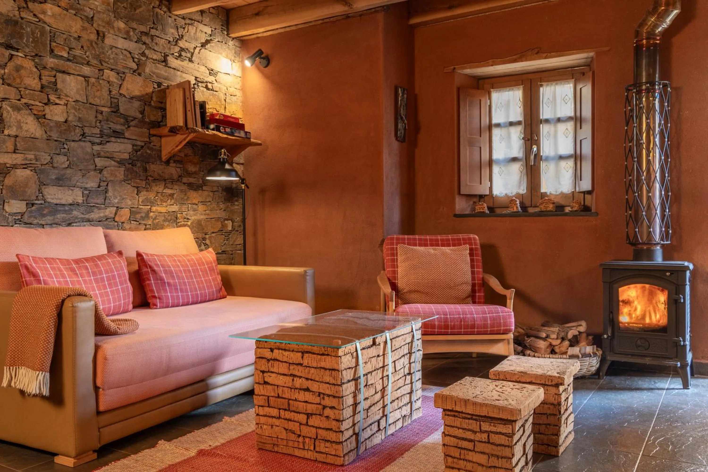 Living room in Cerdeira - Home for Creativity