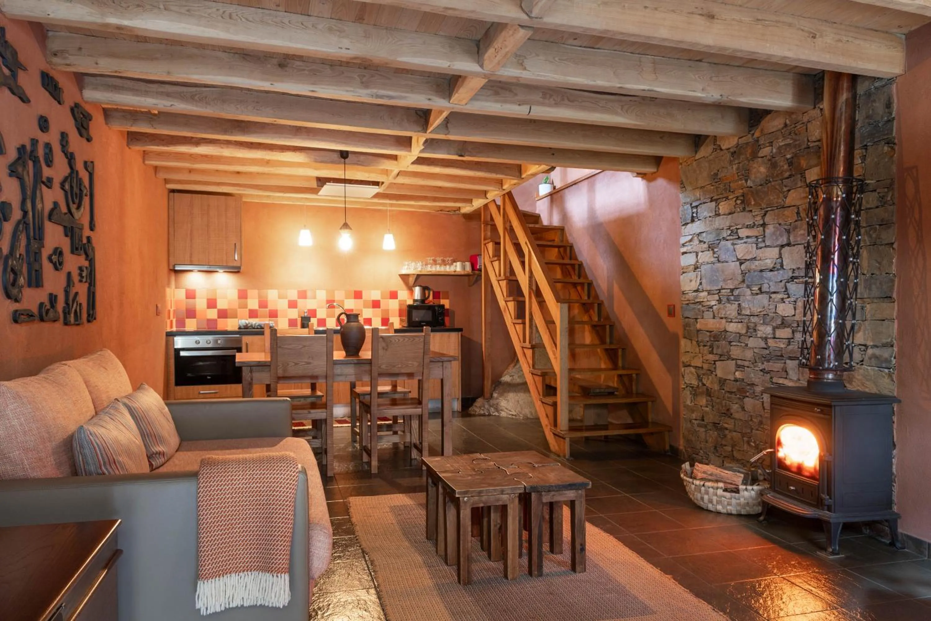 Seating area in Cerdeira - Home for Creativity