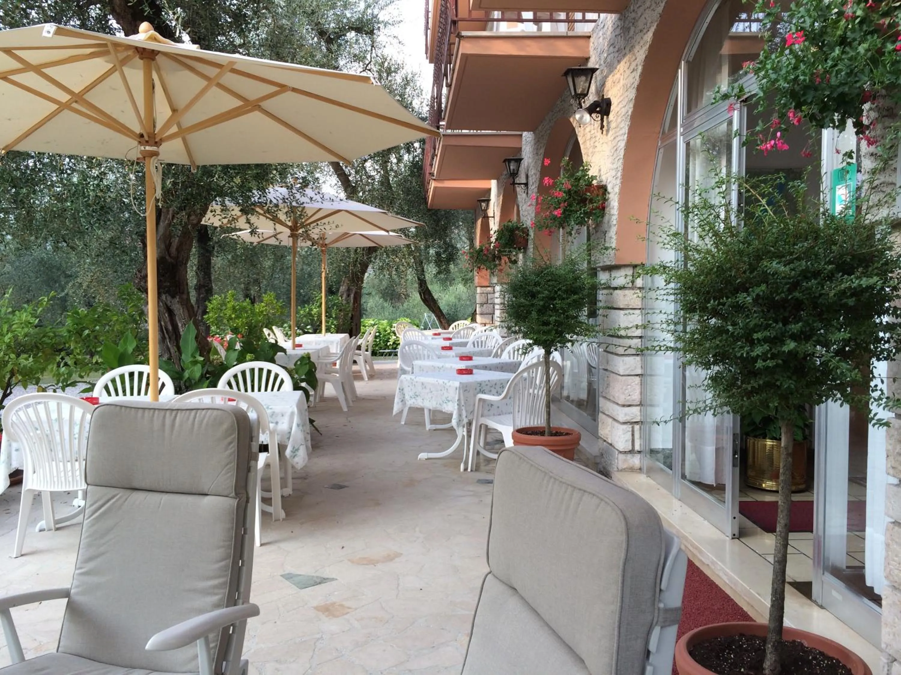 Balcony/Terrace in Hotel Zanetti