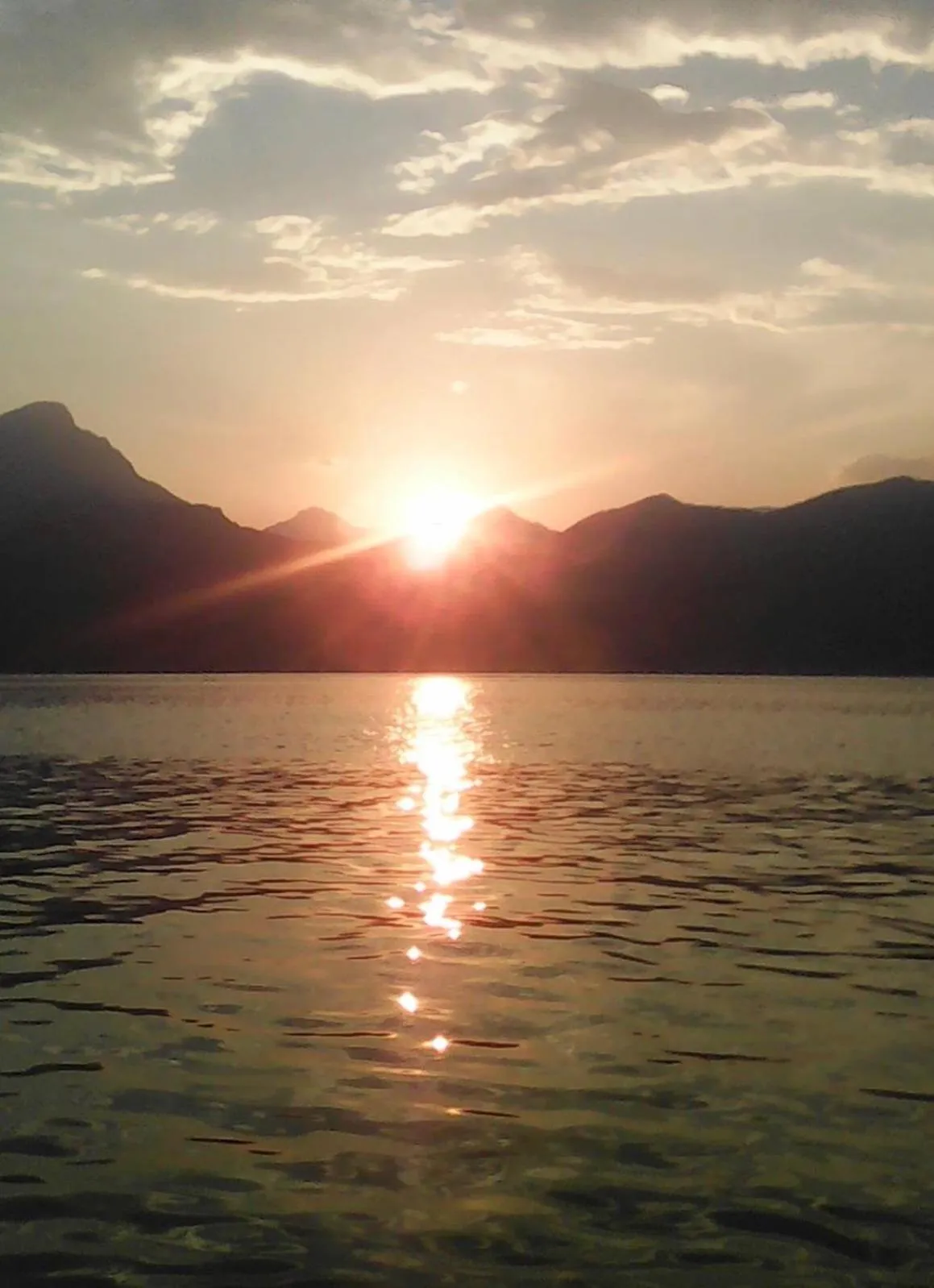 Sunset in Hotel Zanetti