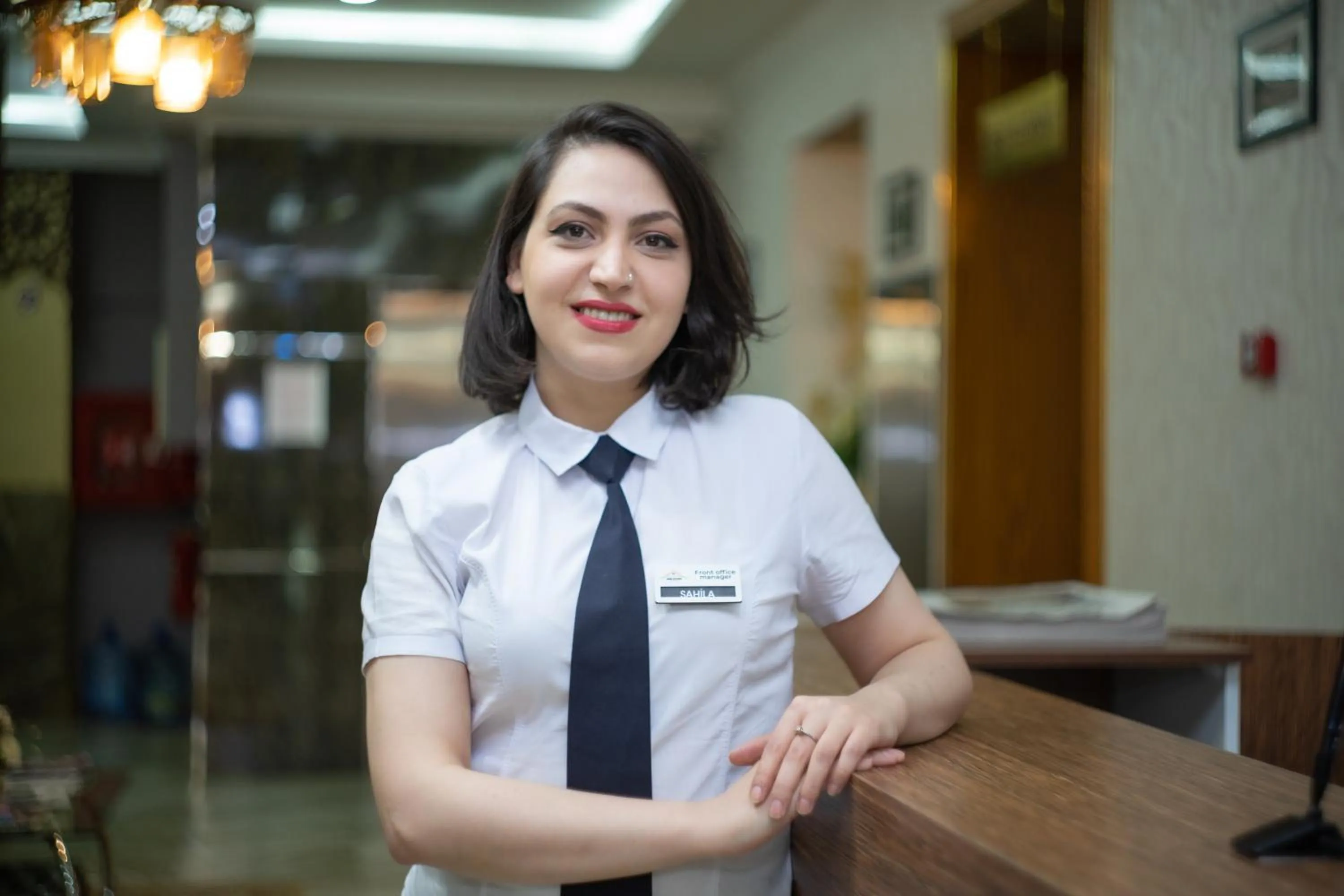 Staff in Mildom Hotel Baku