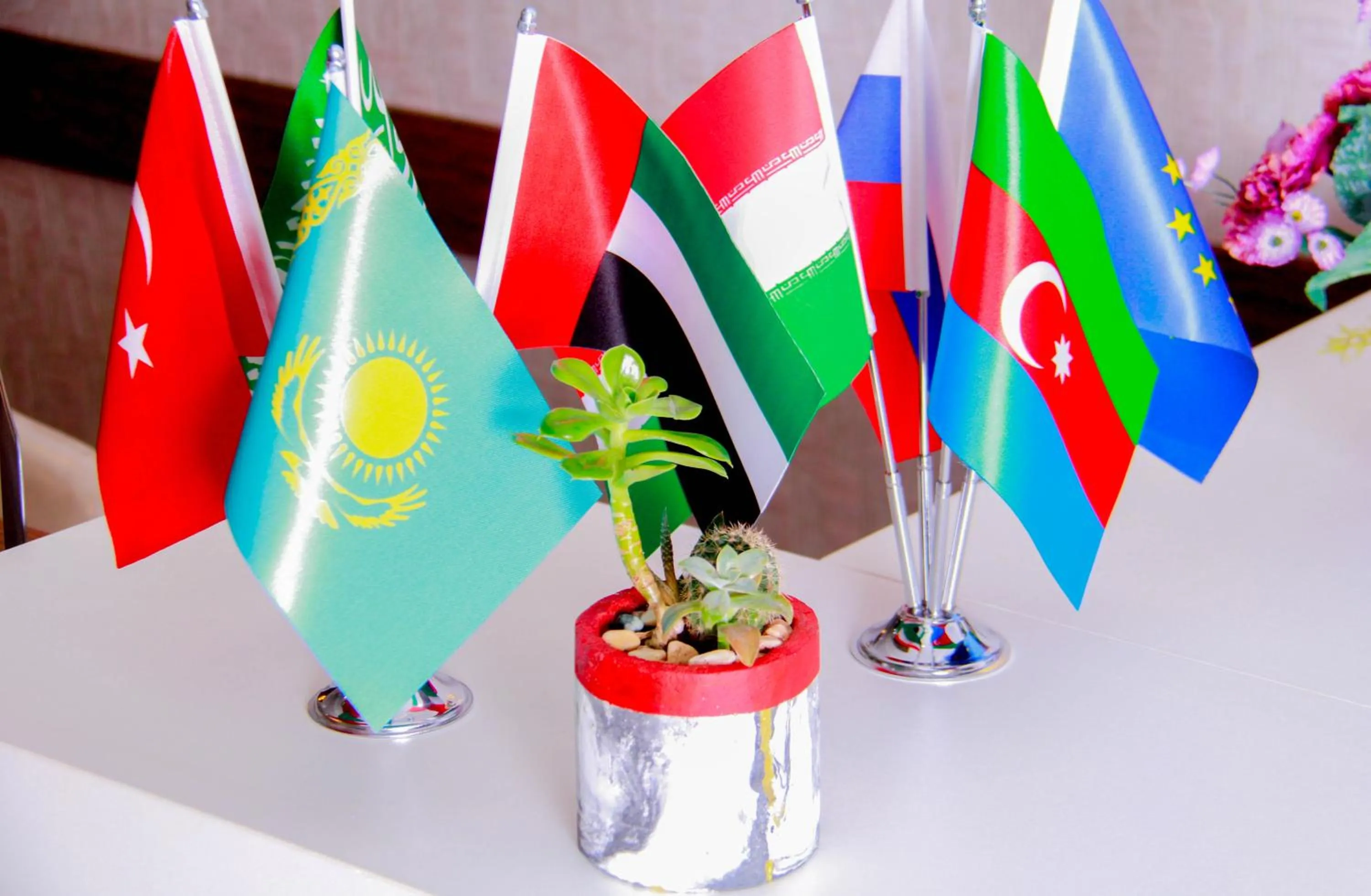 Decorative detail in Mildom Hotel Baku