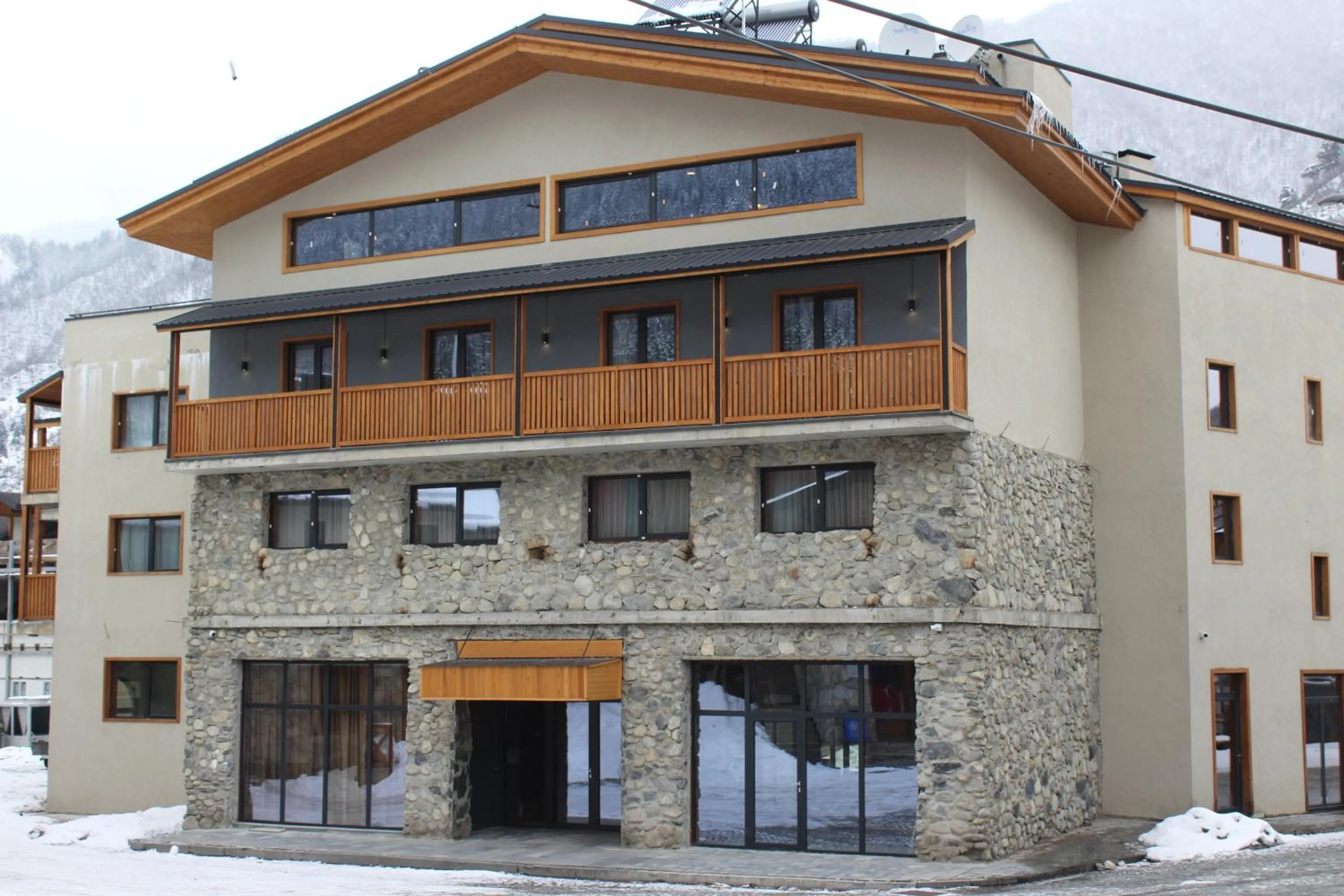 Property building in Hotel Posta