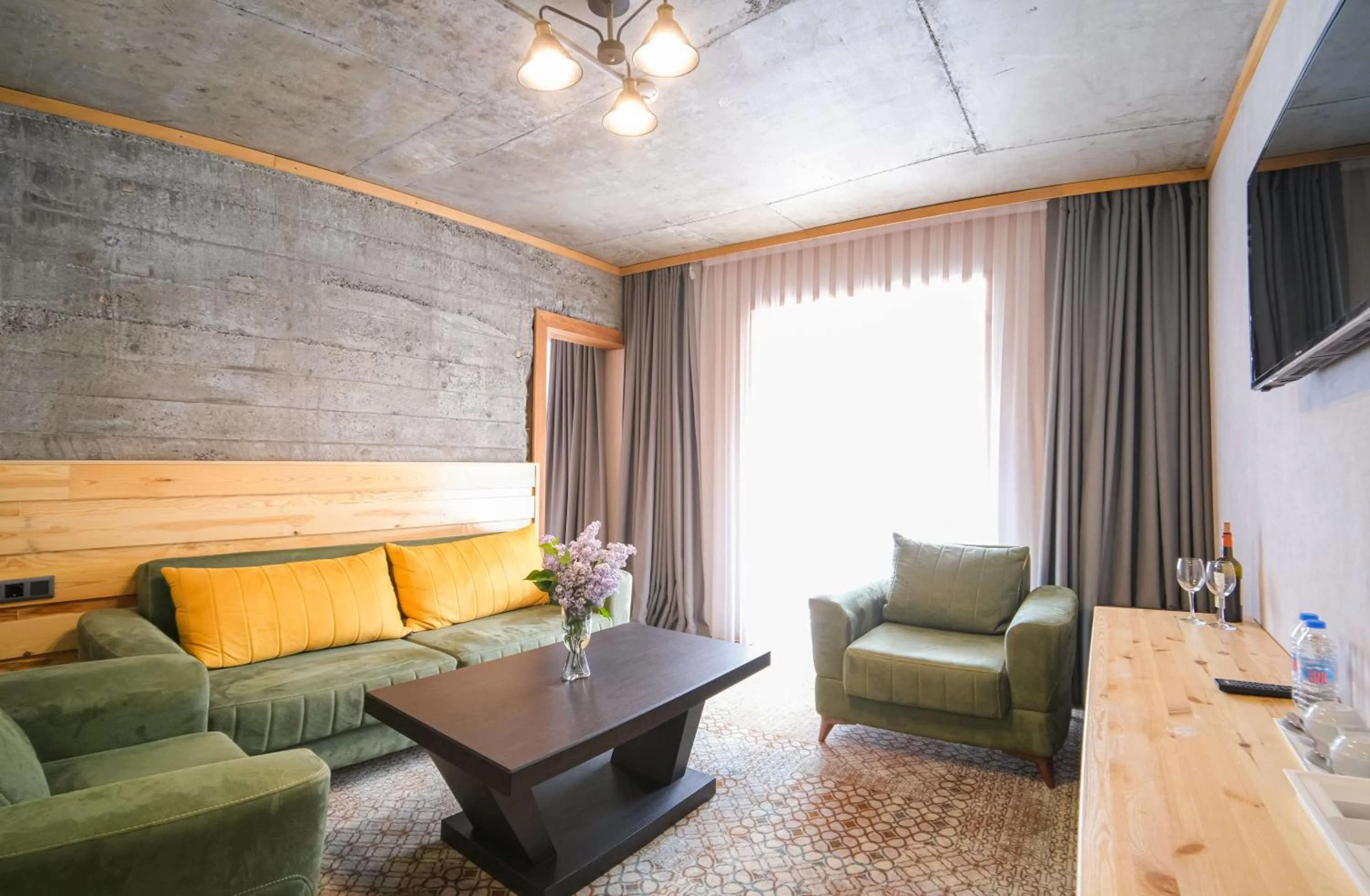 Living room in Hotel Posta