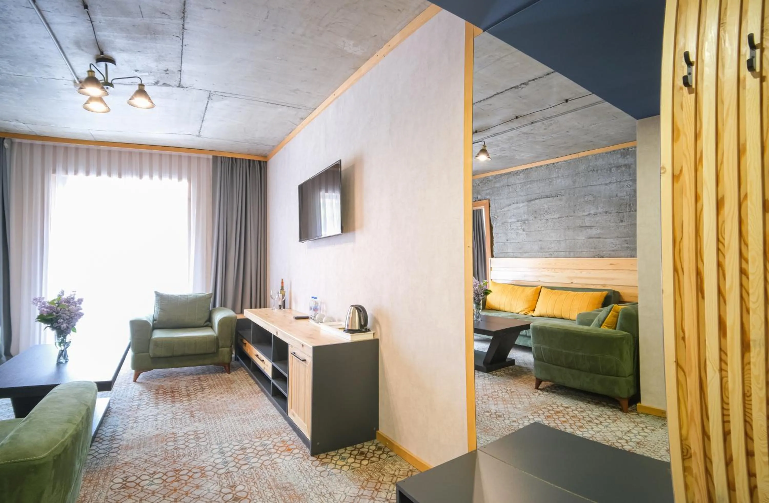 Living room in Hotel Posta