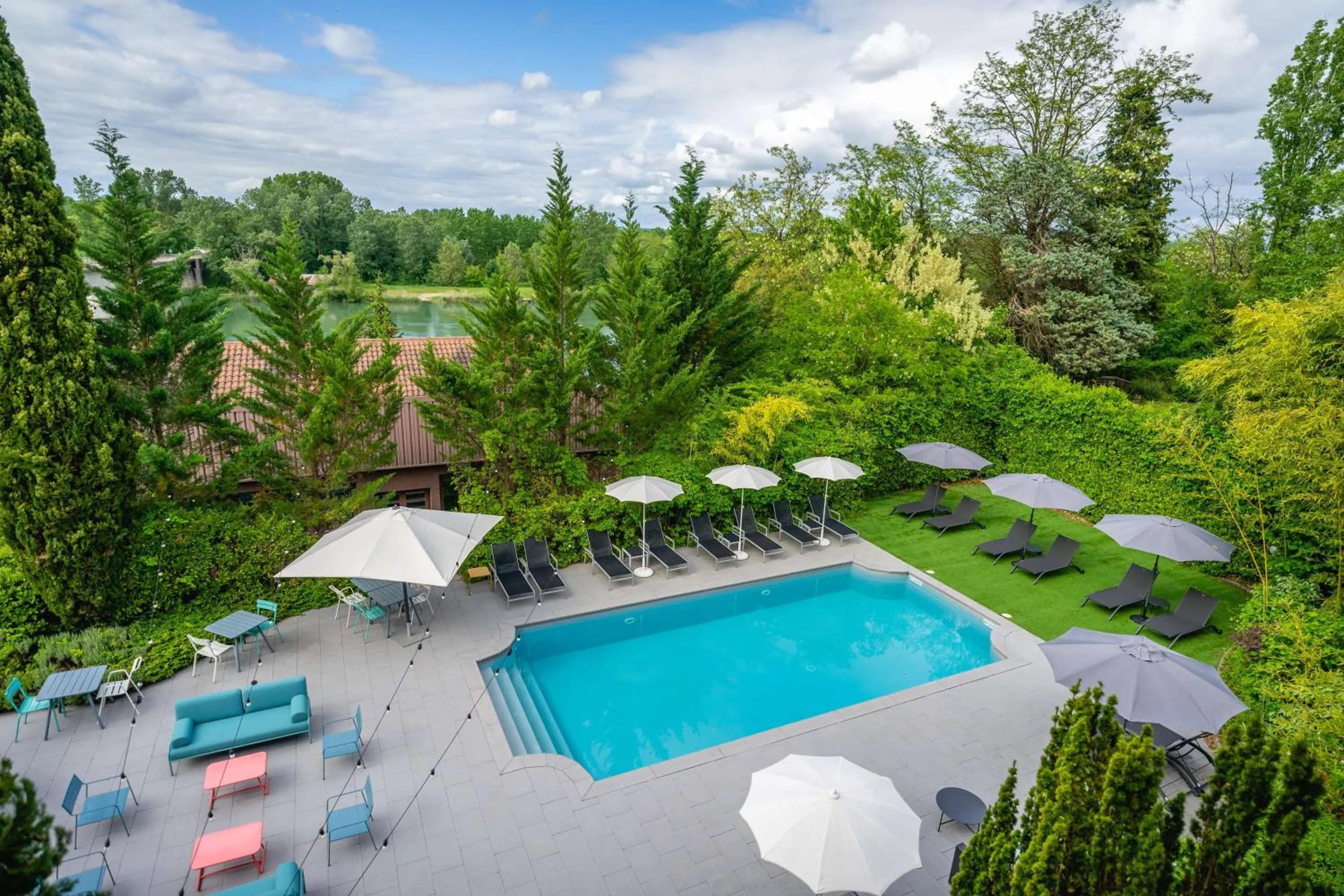 View (from property/room) in Best Western Bridge Hotel Lyon East