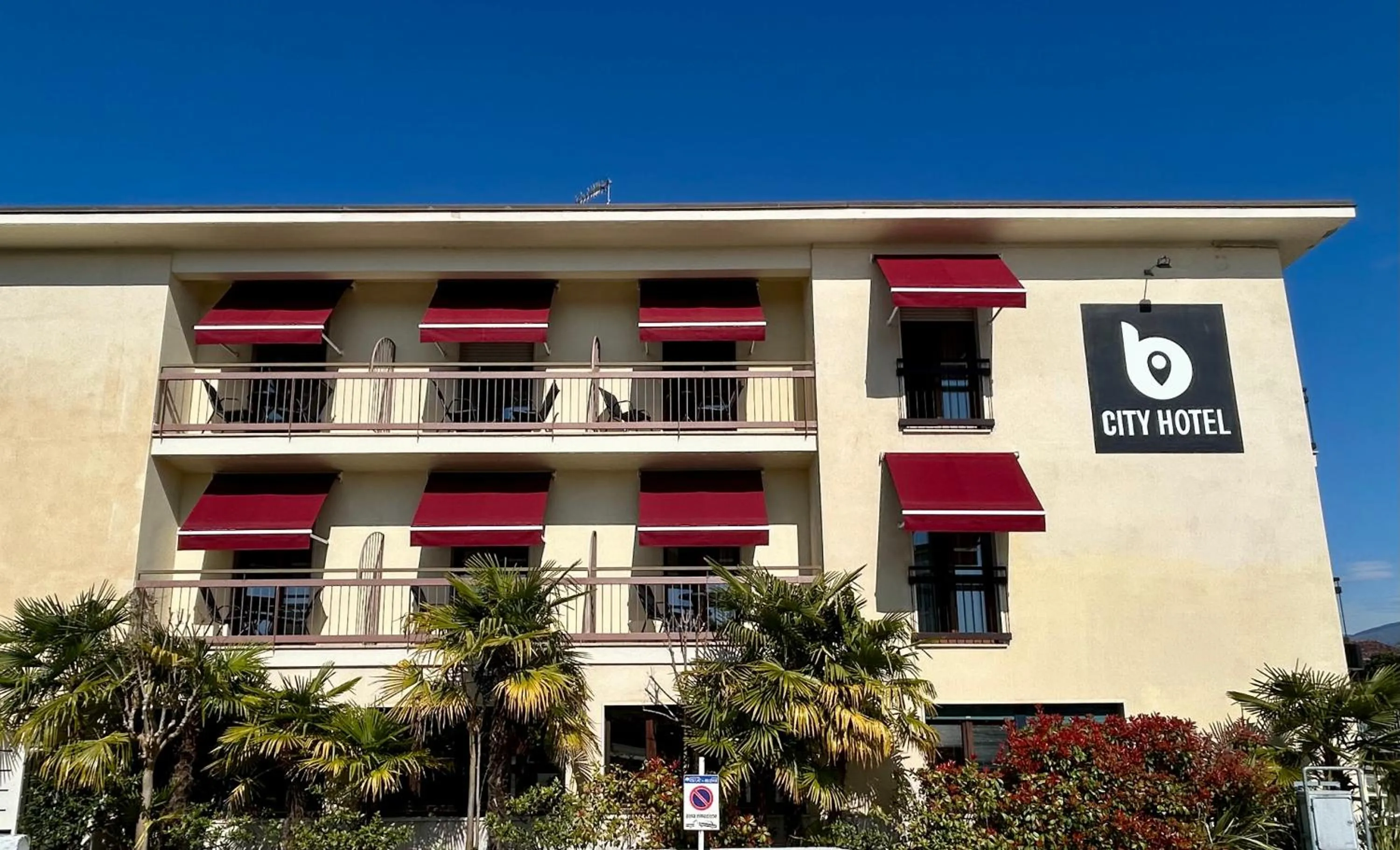 Property building in B City Hotel