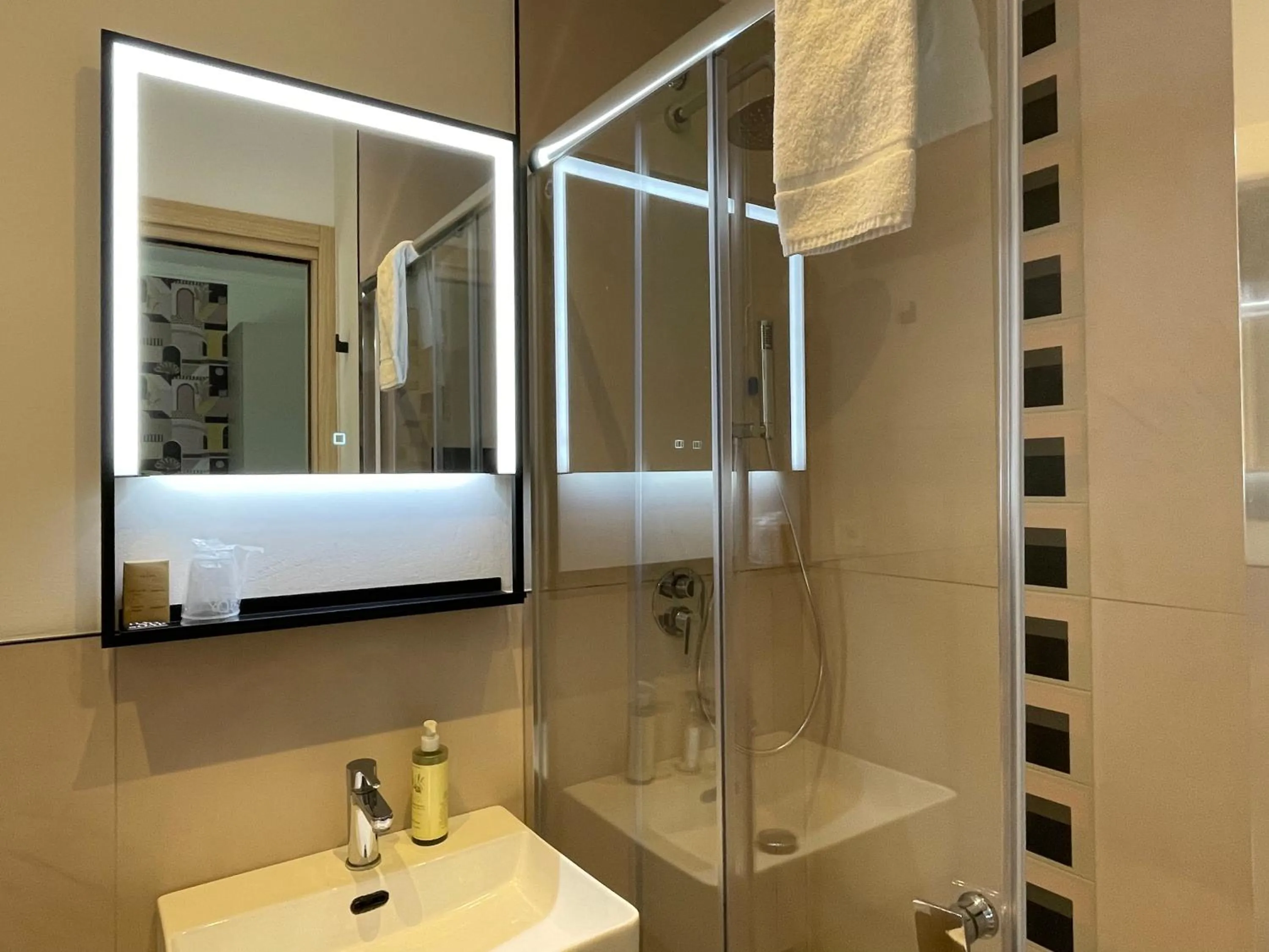 Shower in B City Hotel