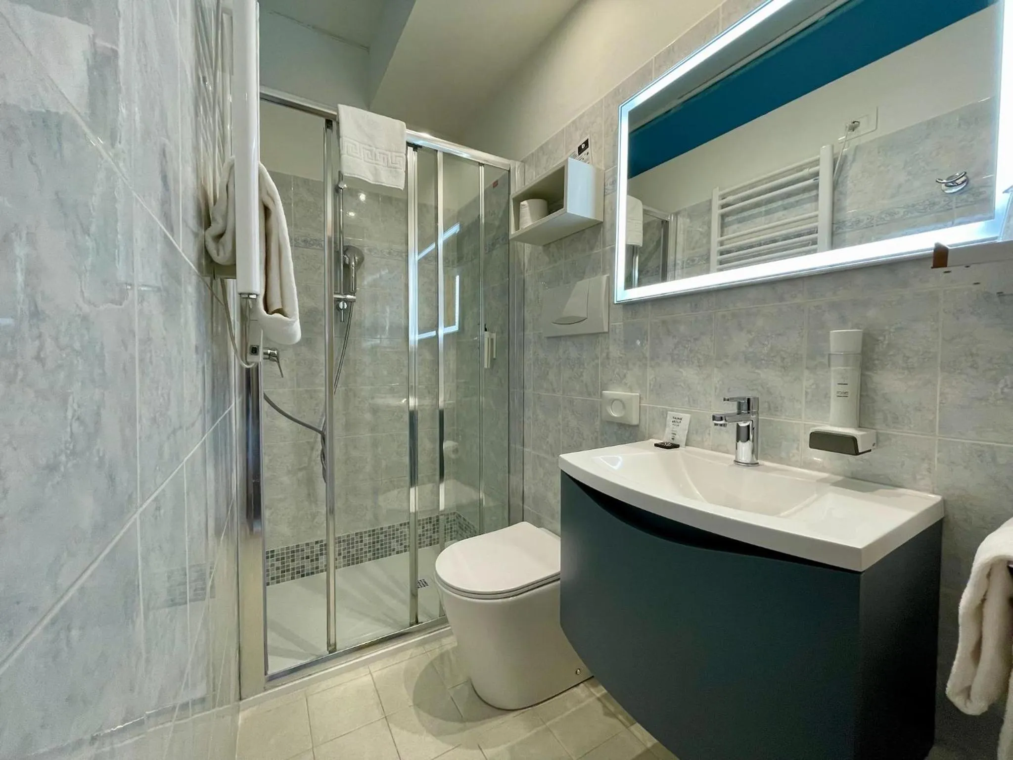 Shower in B City Hotel