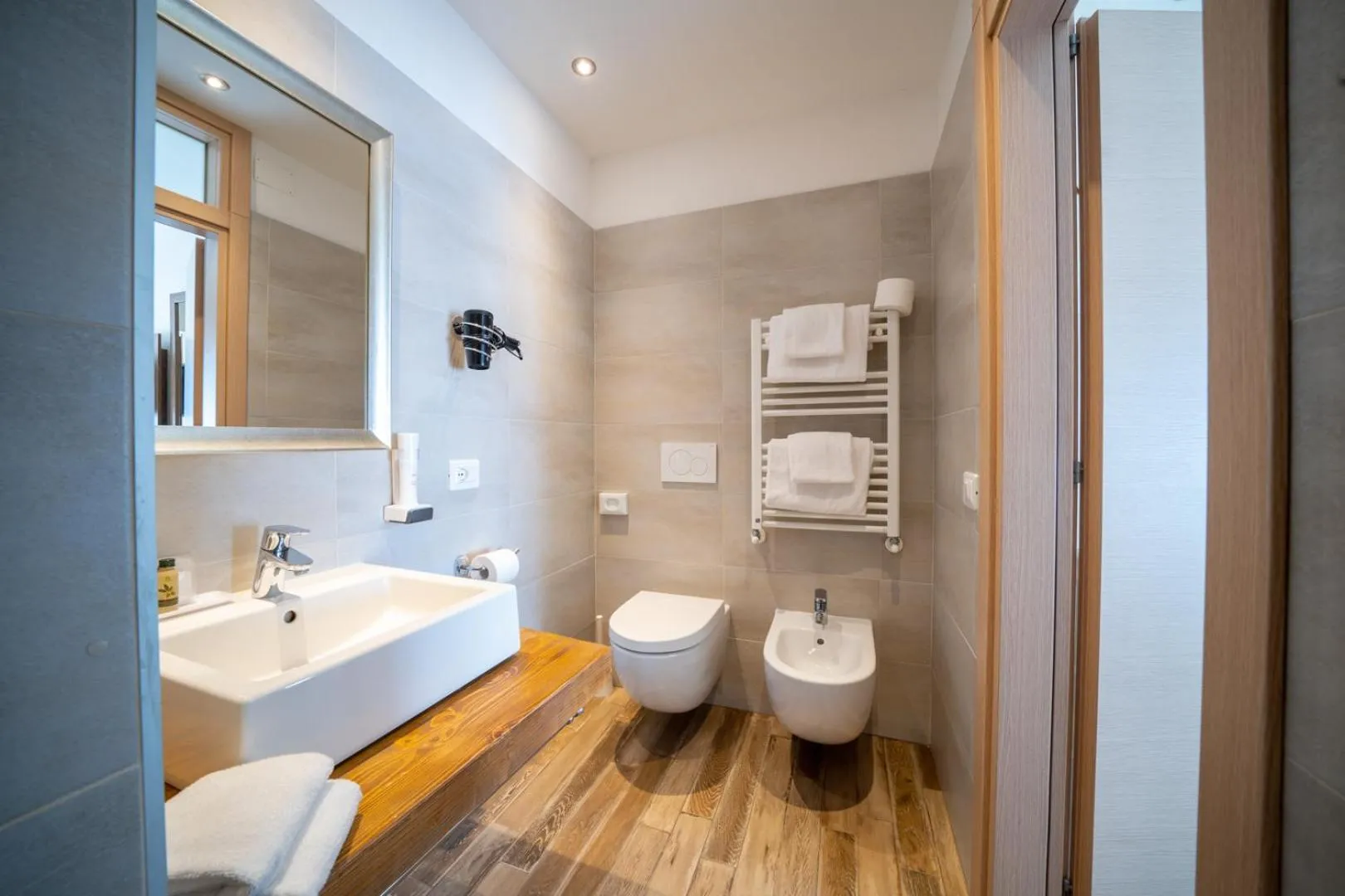 Shower in B City Hotel