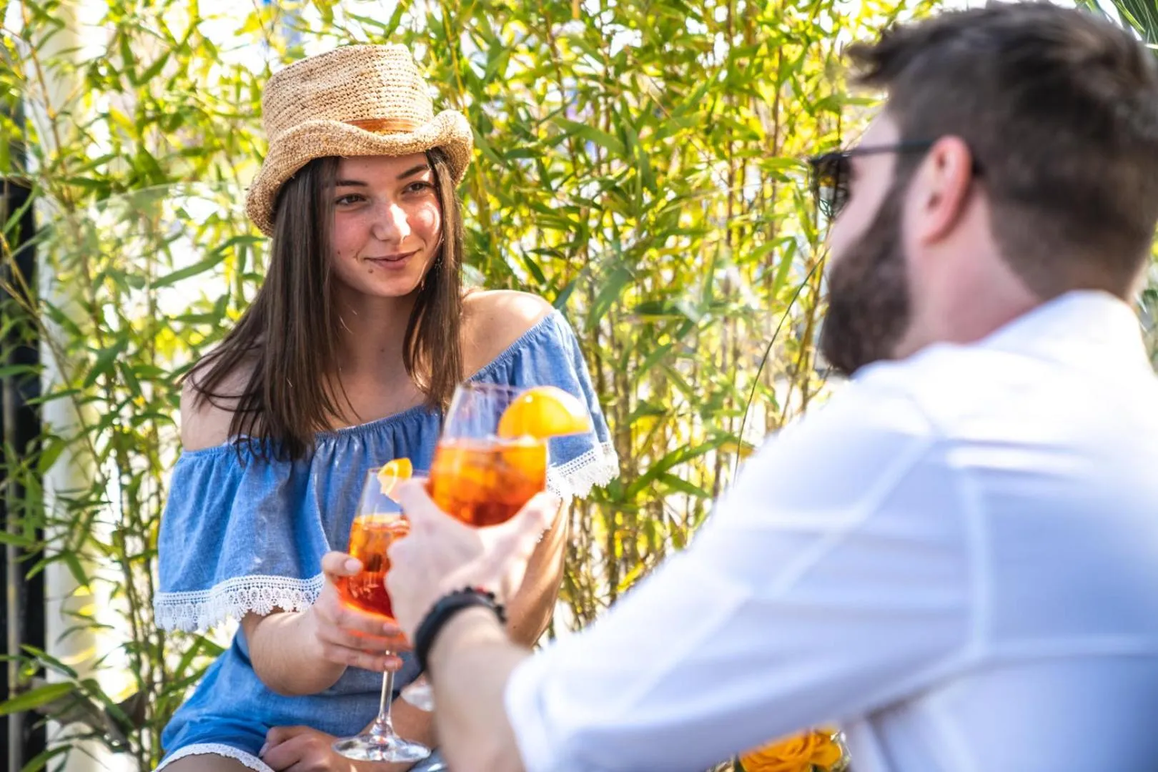 Patio in B City Hotel