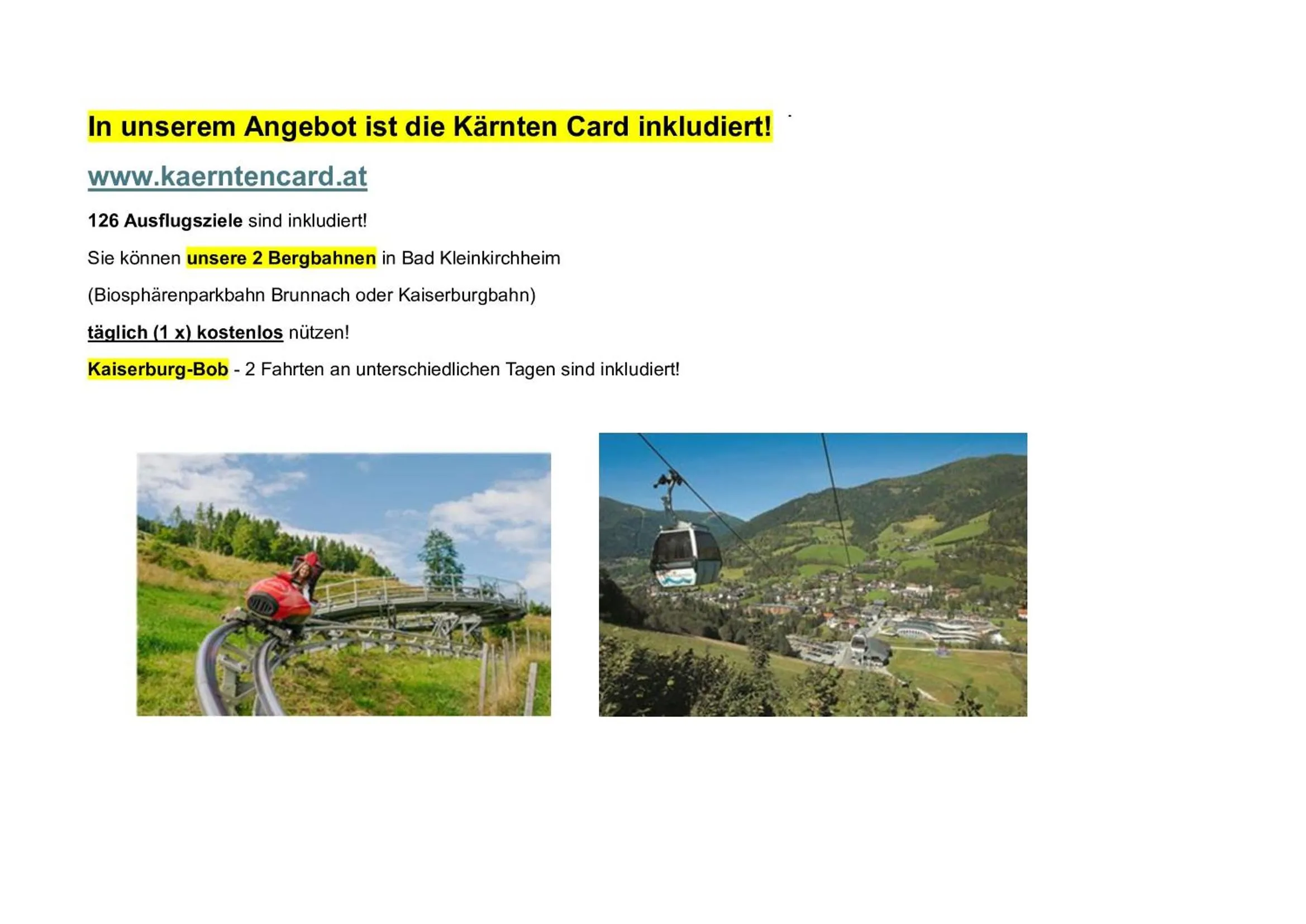 Residence Mariagrazia Bad Kleinkirchheim