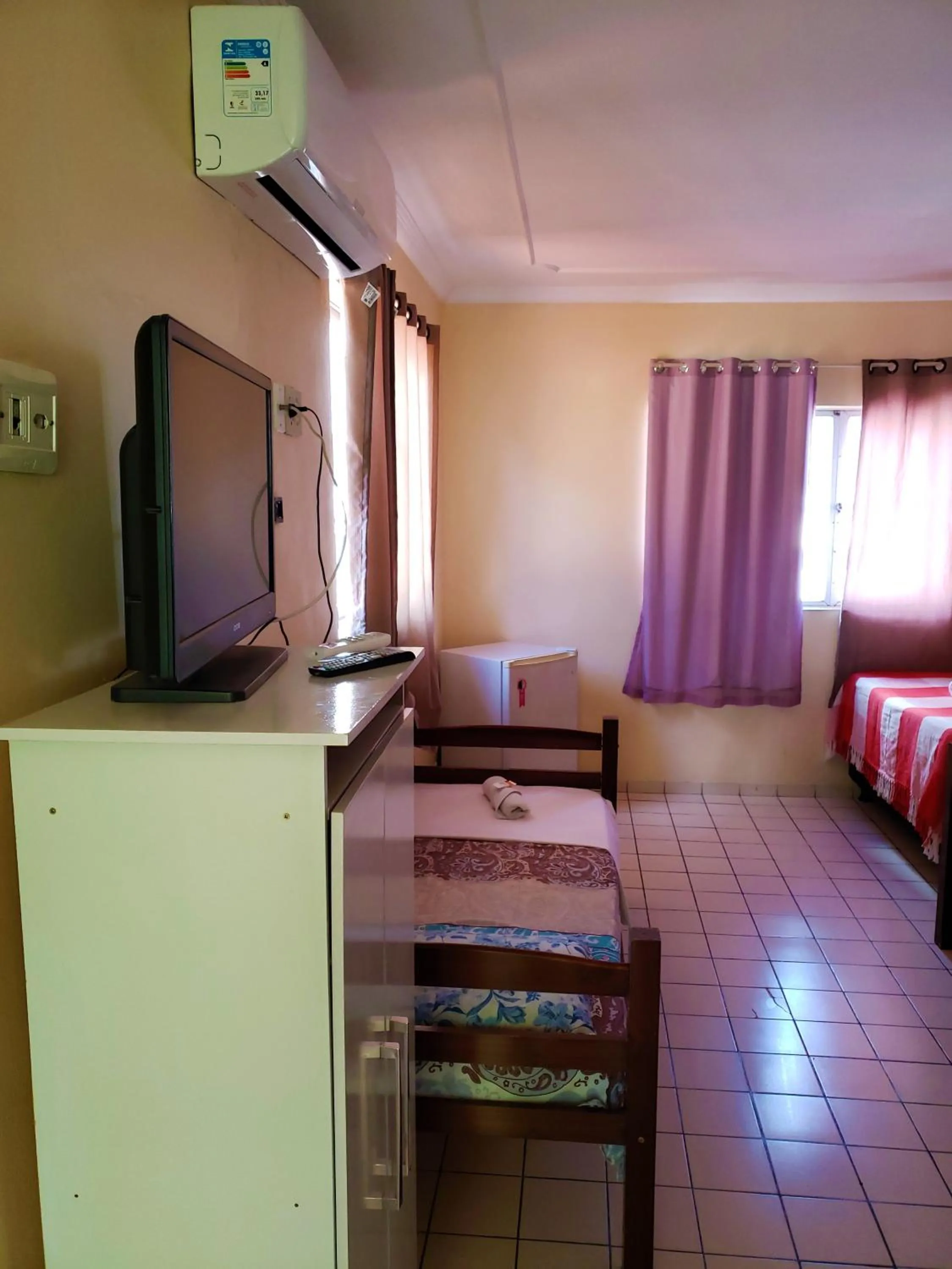 Bed in Pousada Catamarã Praia de Pajuçara