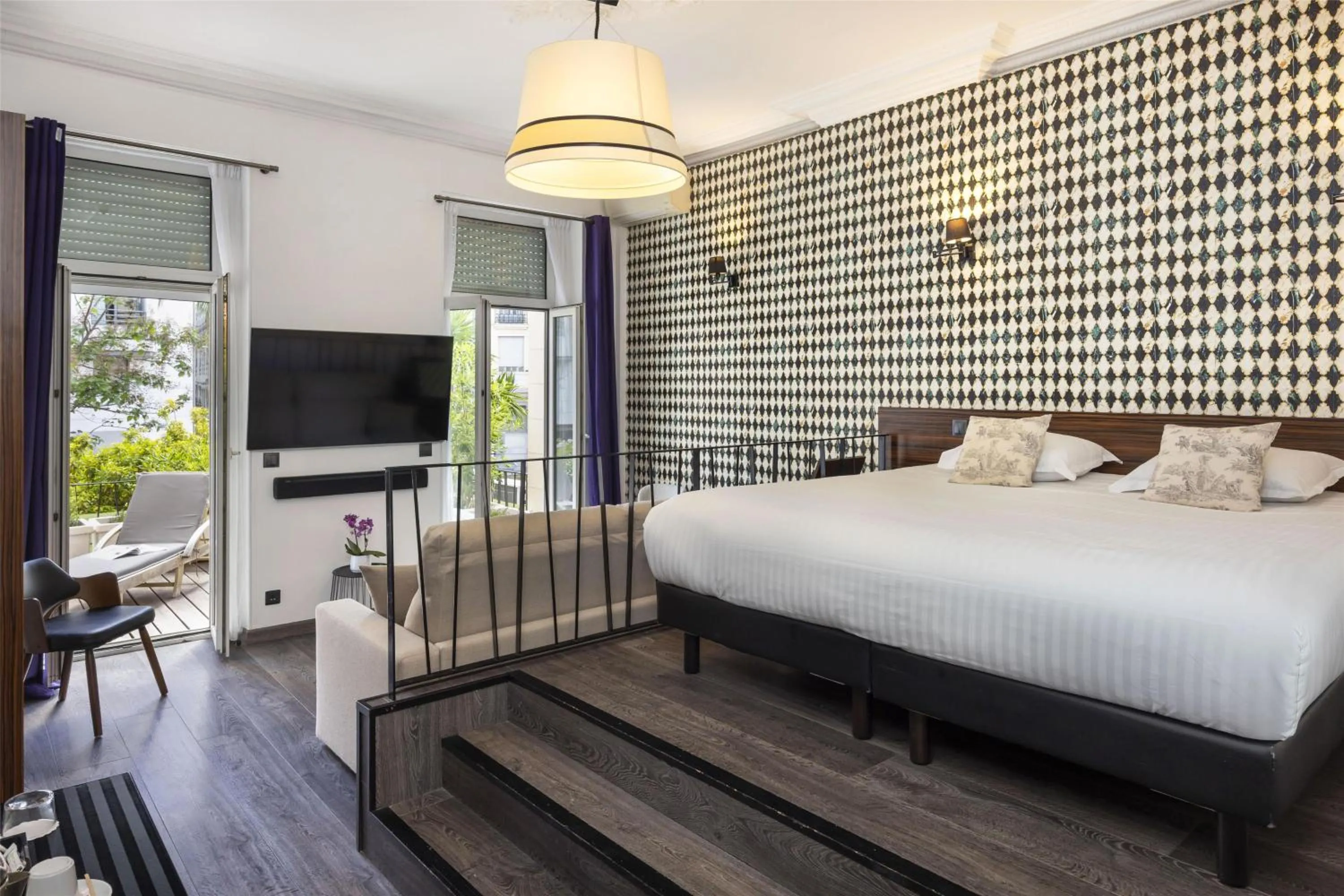 Photo of the whole room, Bed in Best Western Plus Hôtel Brice Garden Nice