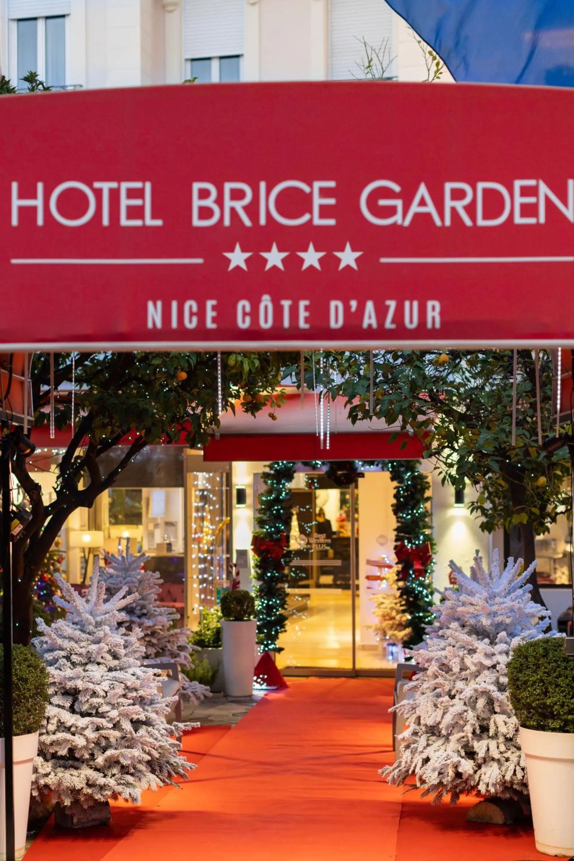 Facade/entrance in Best Western Plus Hôtel Brice Garden Nice