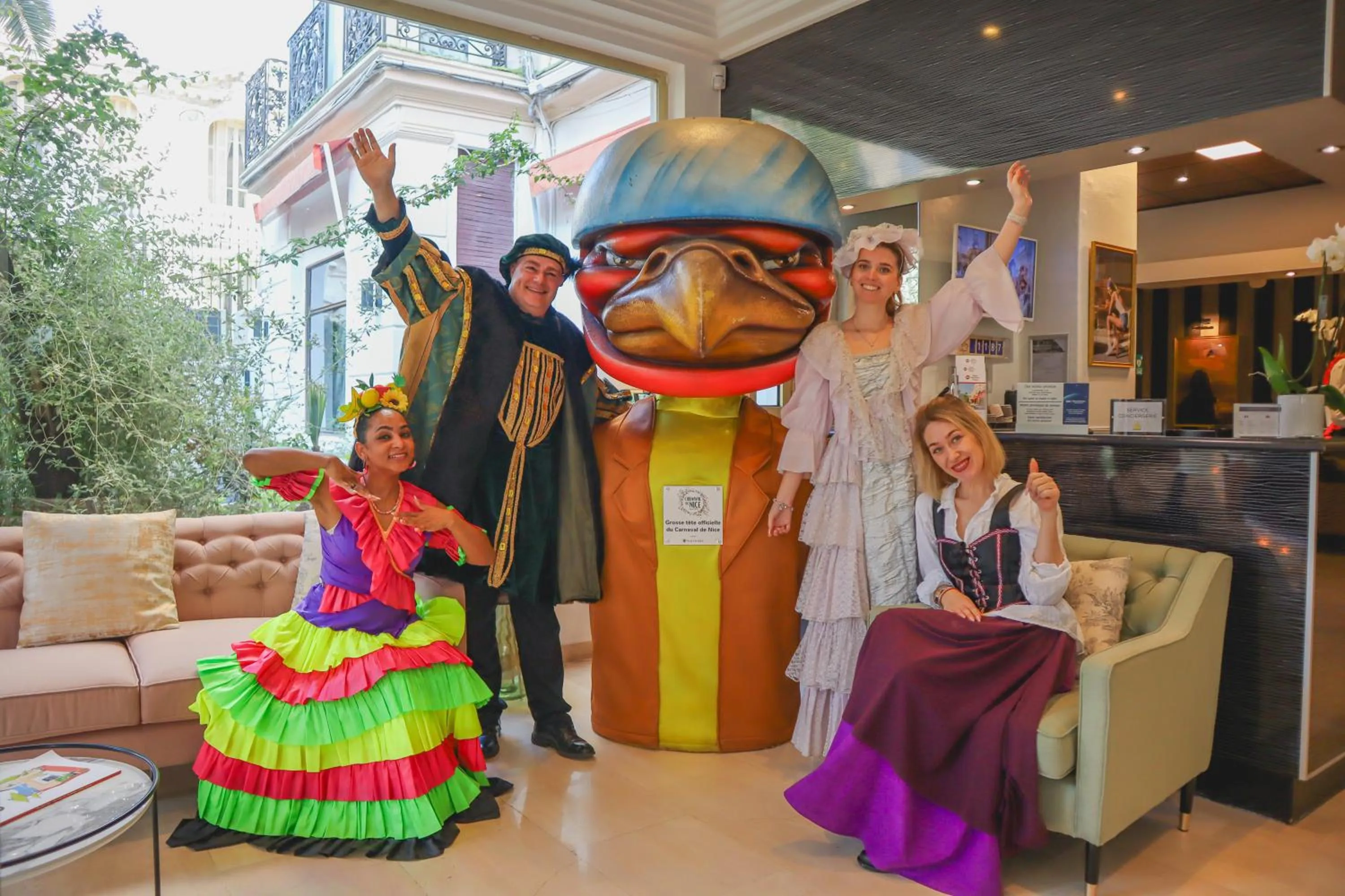 Staff in Best Western Plus Hôtel Brice Garden Nice