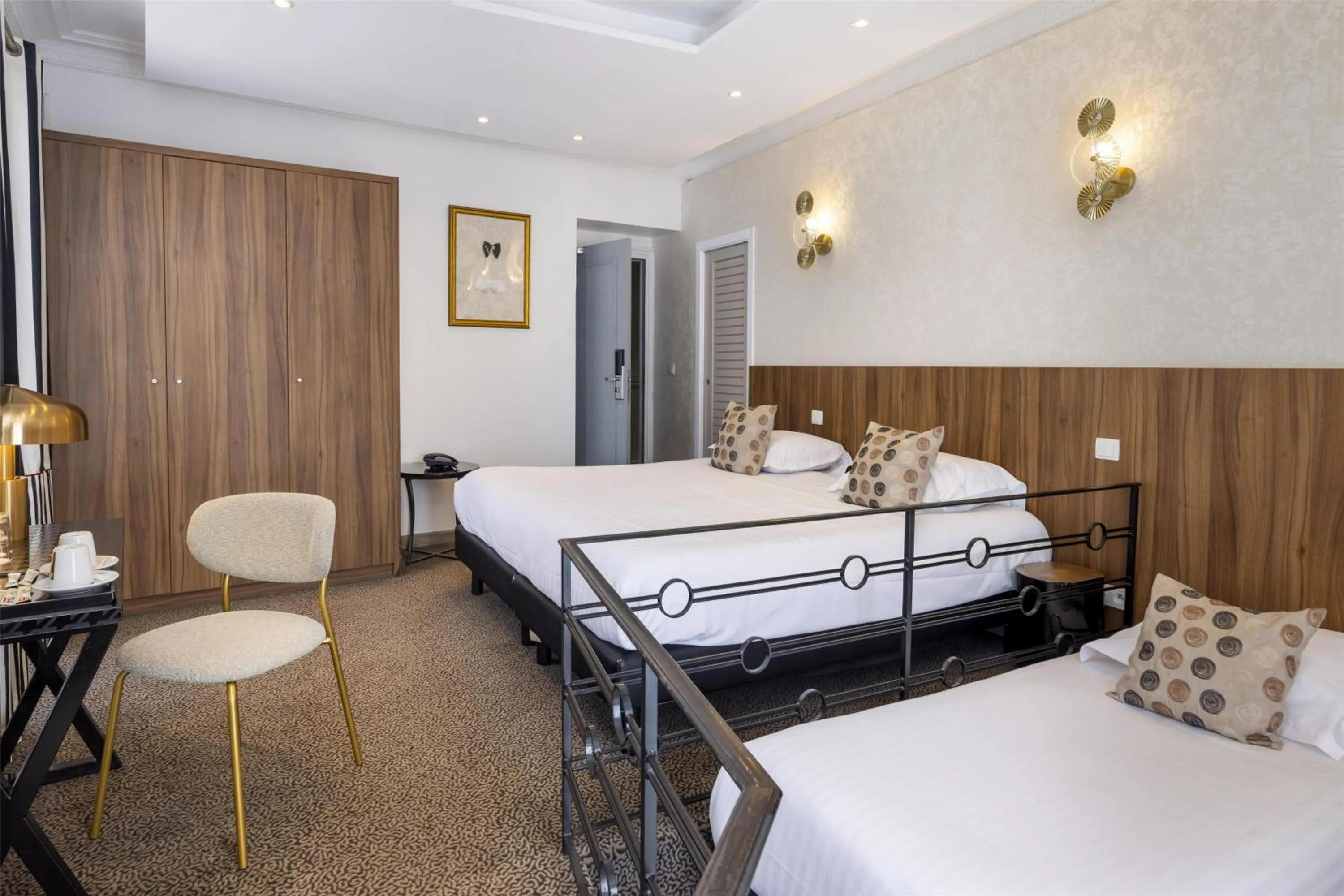 Bedroom, Bed in Best Western Plus Hôtel Brice Garden Nice