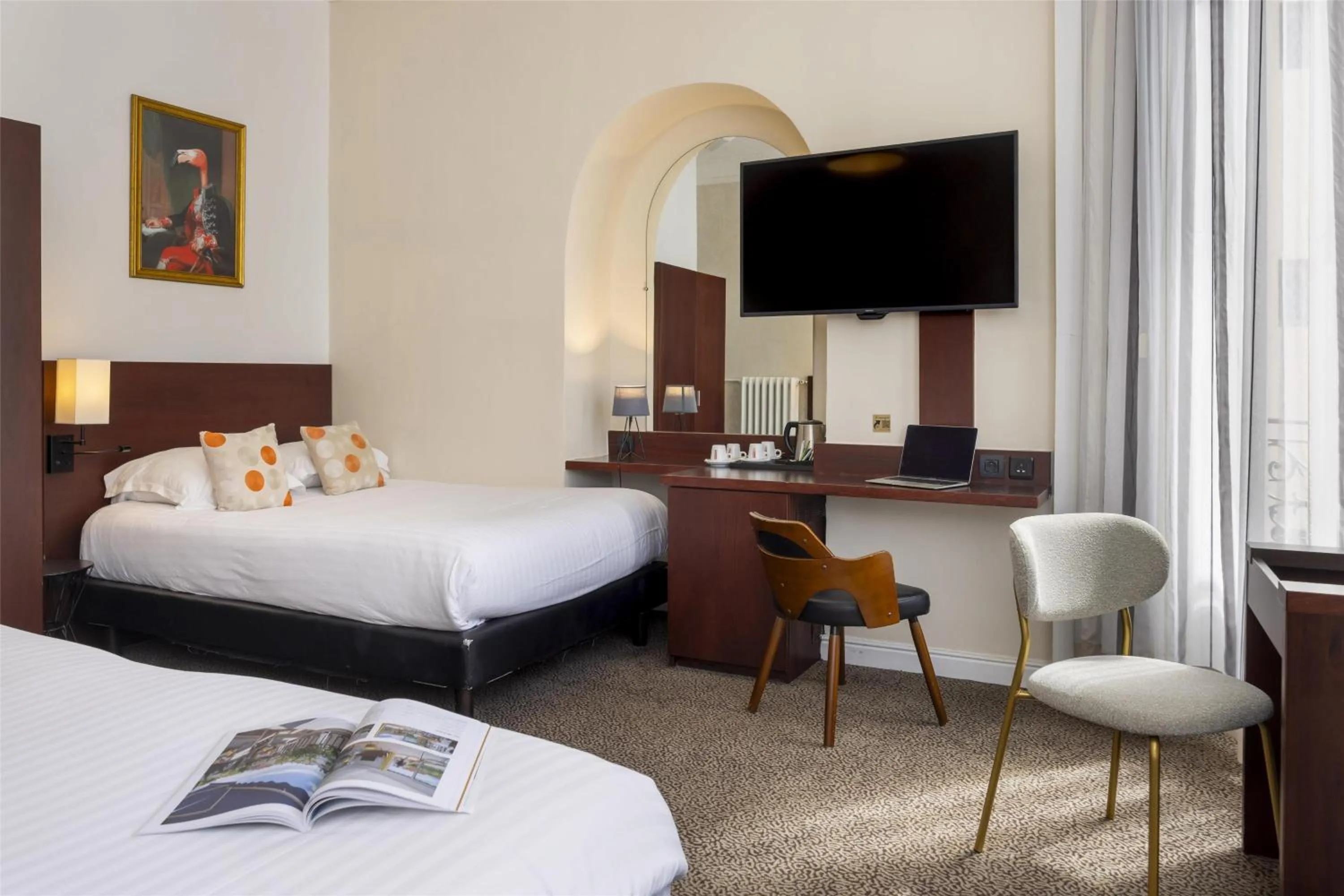 Bedroom, Bed in Best Western Plus Hôtel Brice Garden Nice