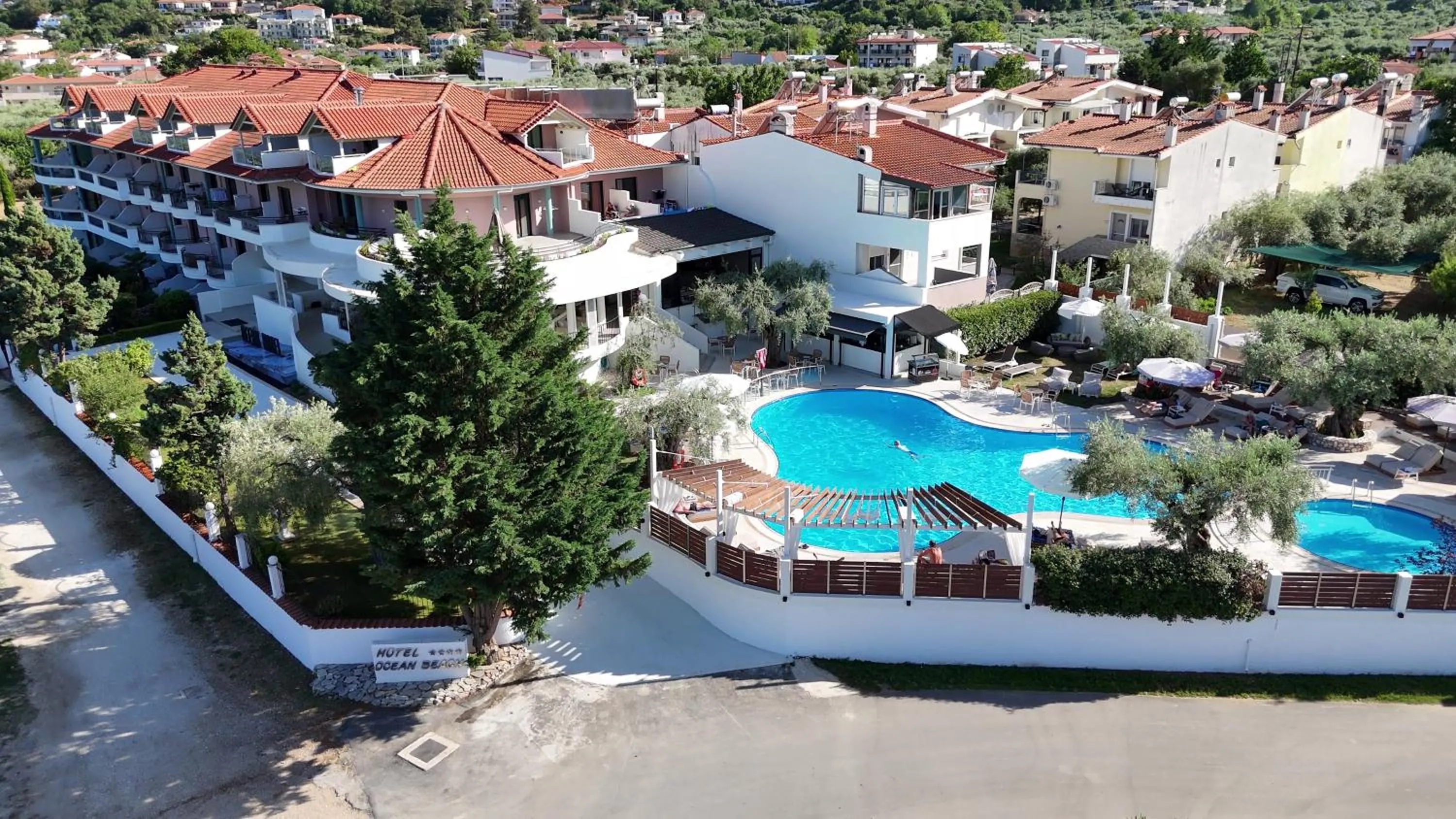 Bird's eye view in Ocean Beach Hotel