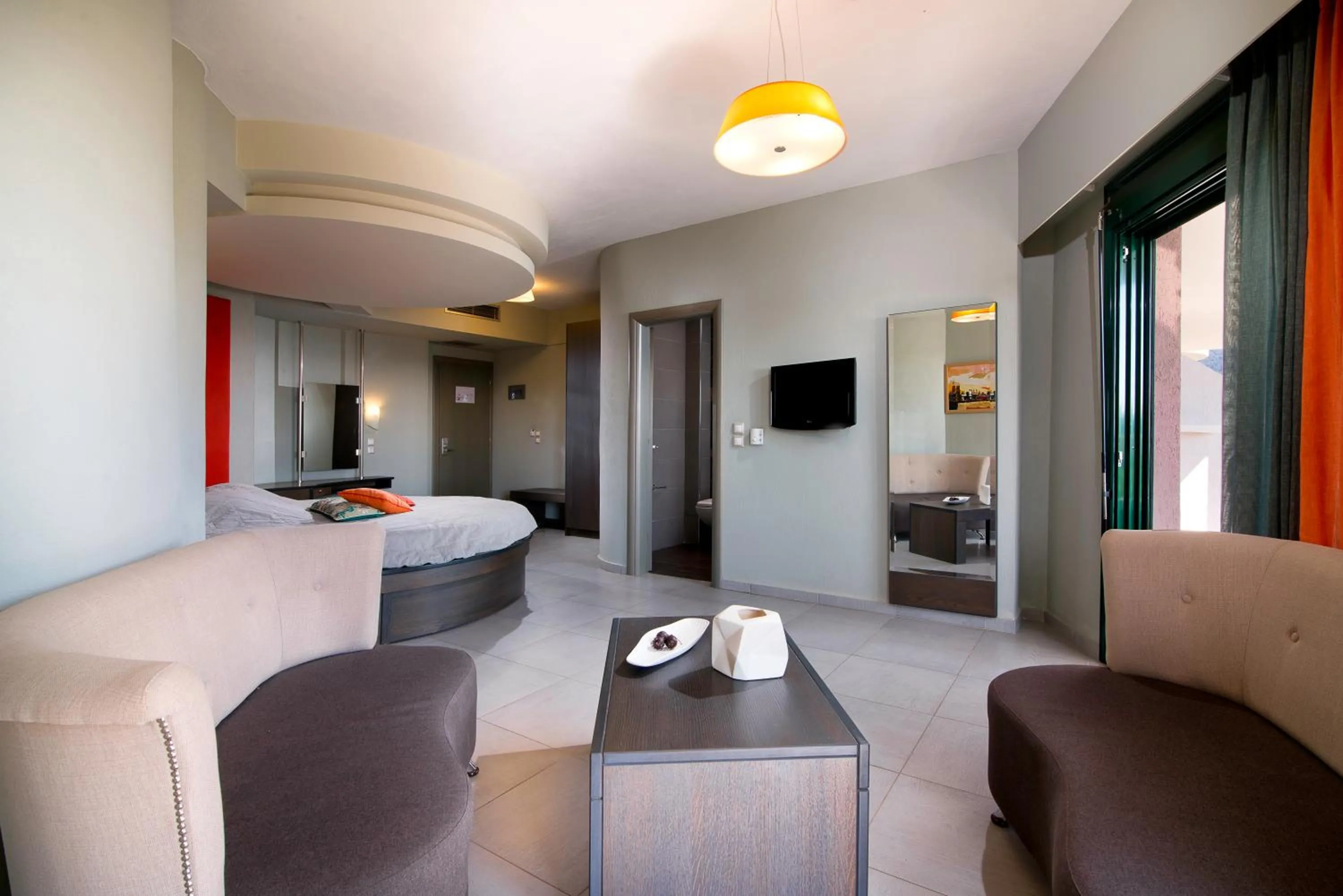 Seating area in Ocean Beach Hotel