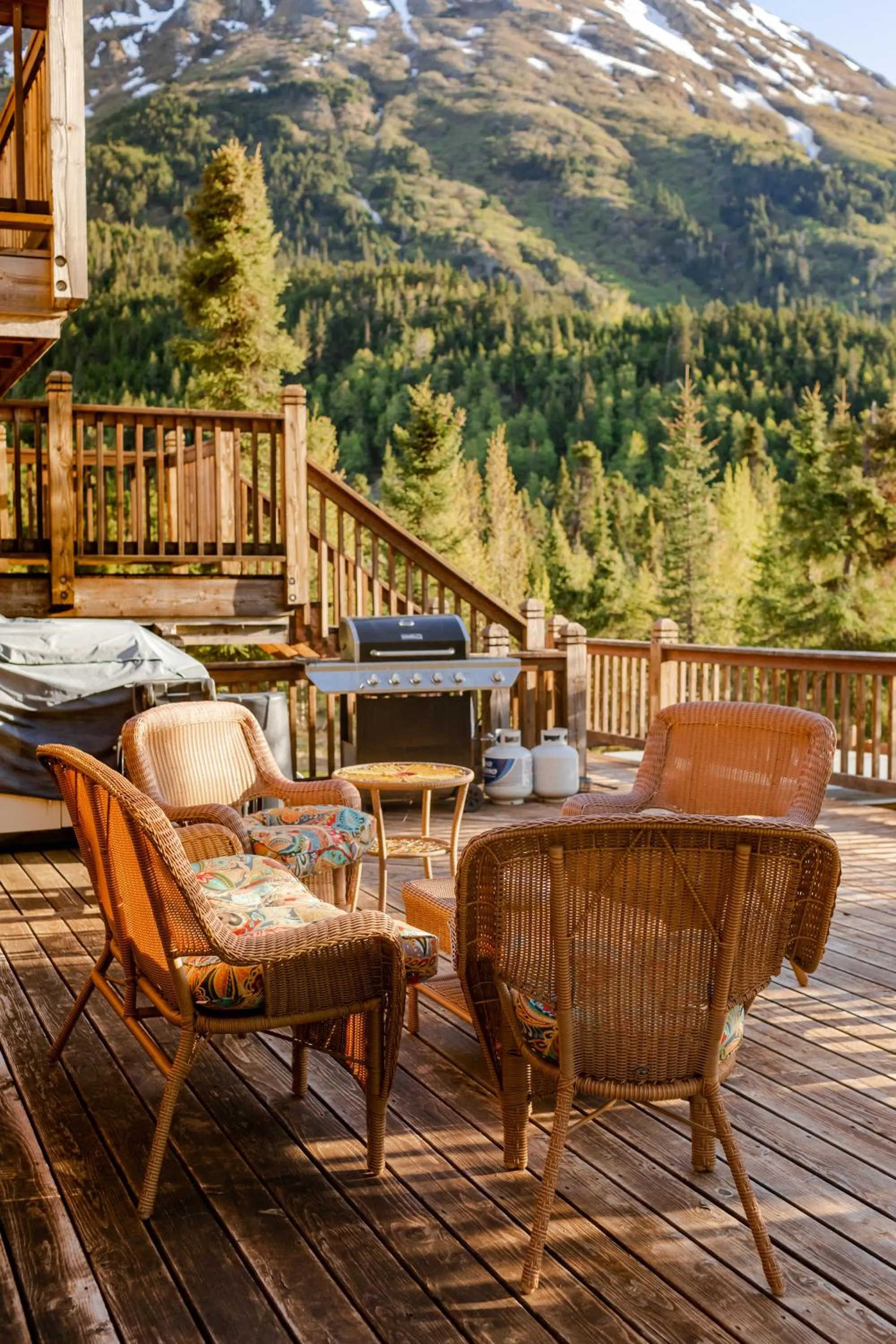 BBQ facilities in Inn at Tern Lake