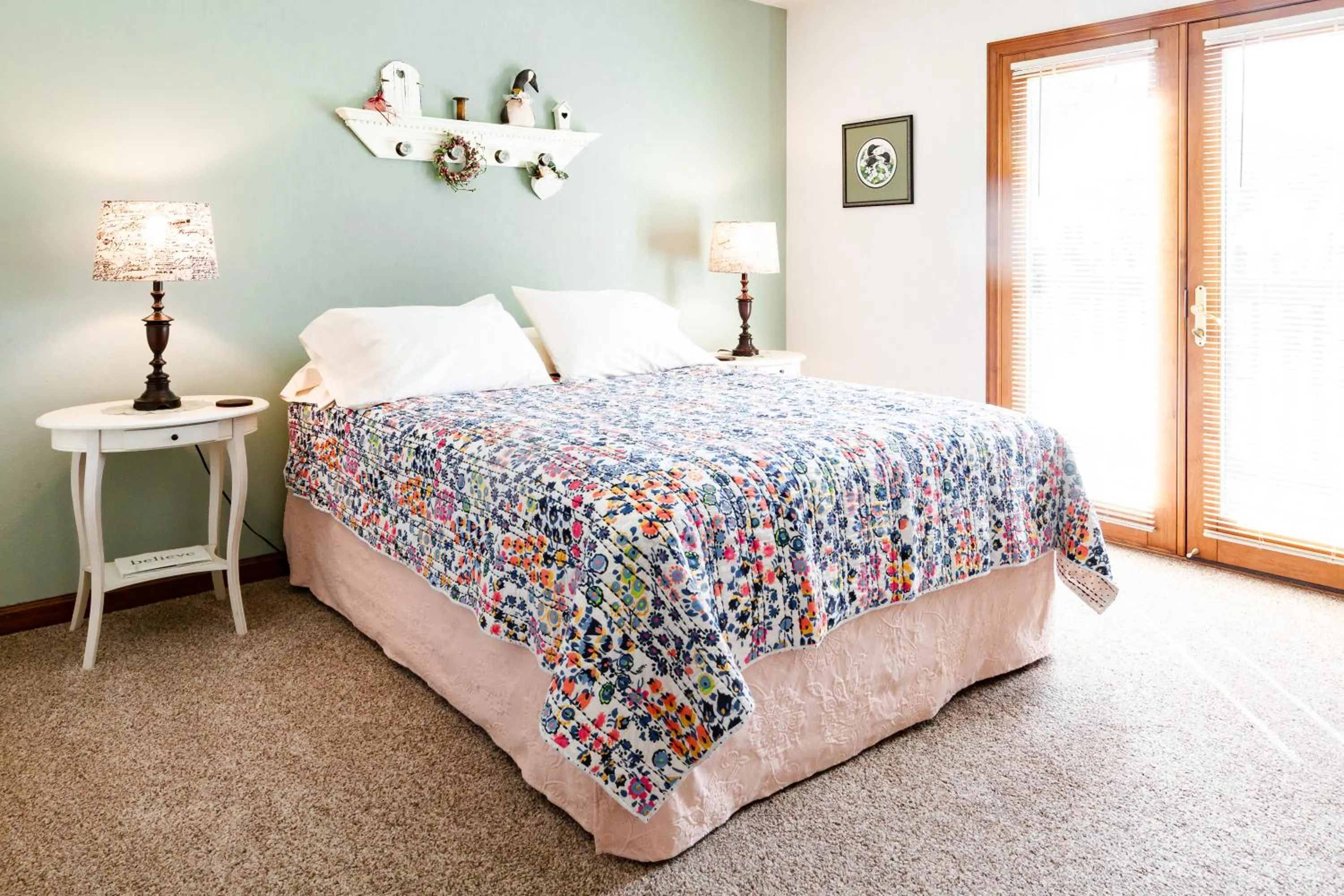 Bedroom, Bed in Inn at Tern Lake