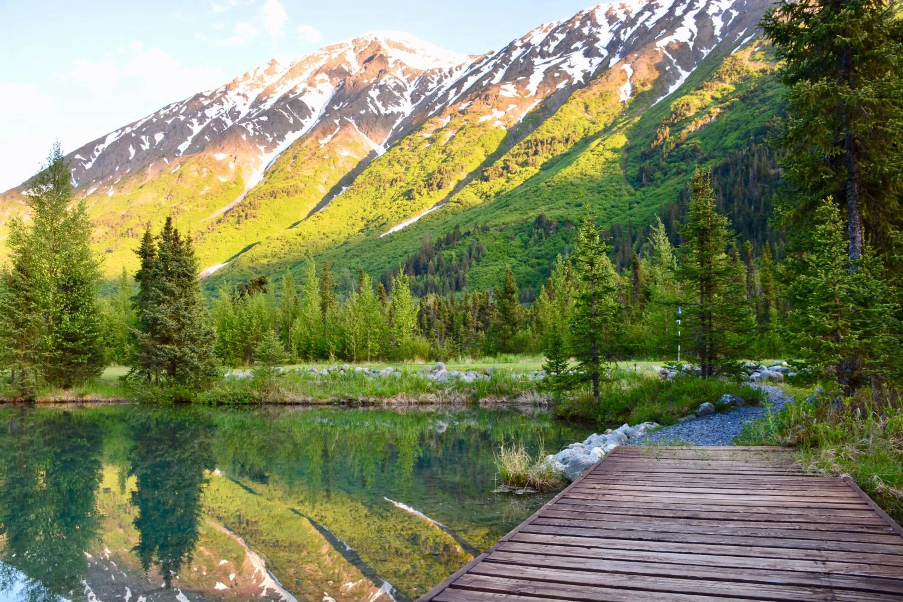 Golfcourse in Inn at Tern Lake