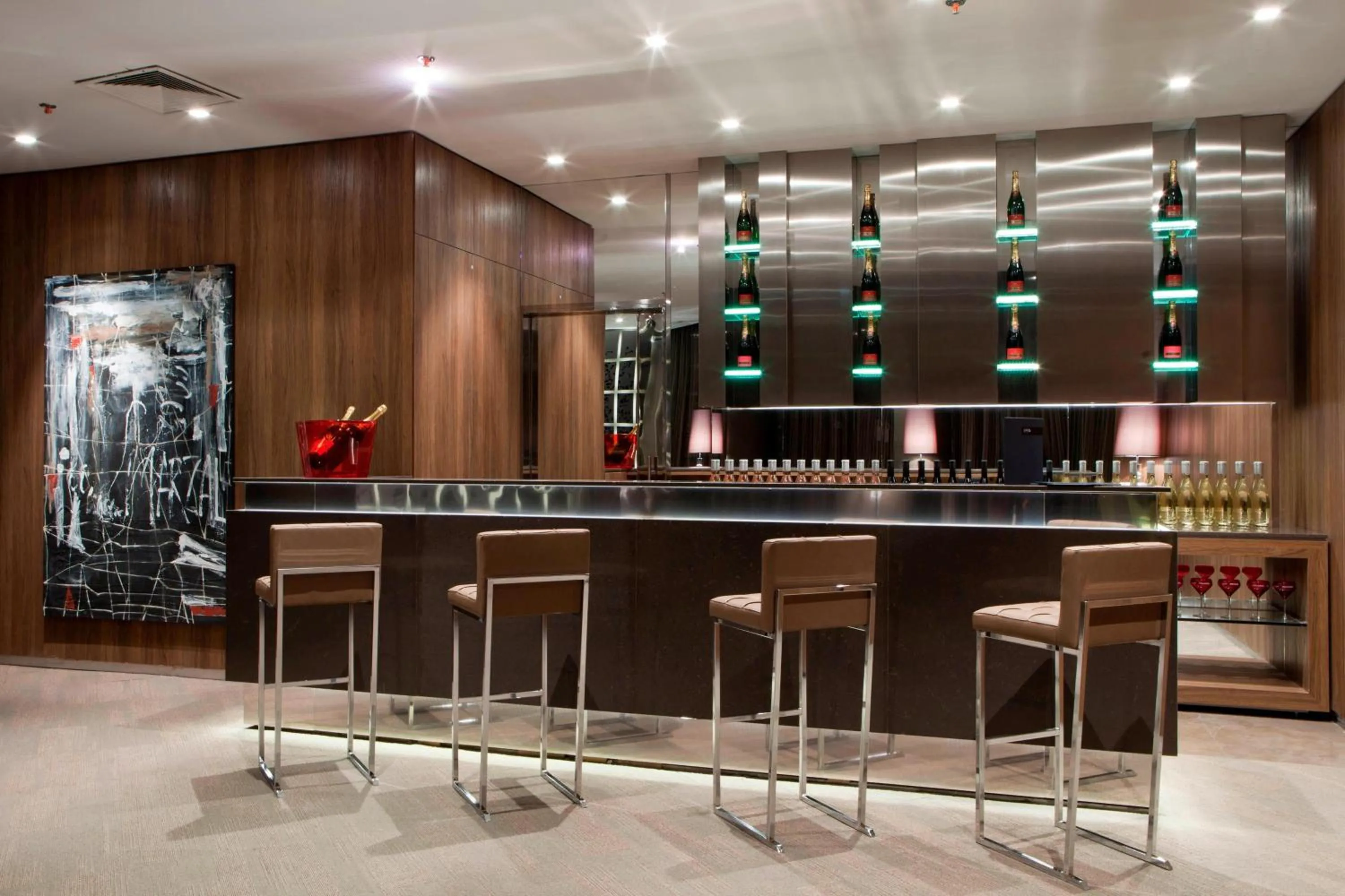 Lounge or bar in AC Hotel by Marriott Nice