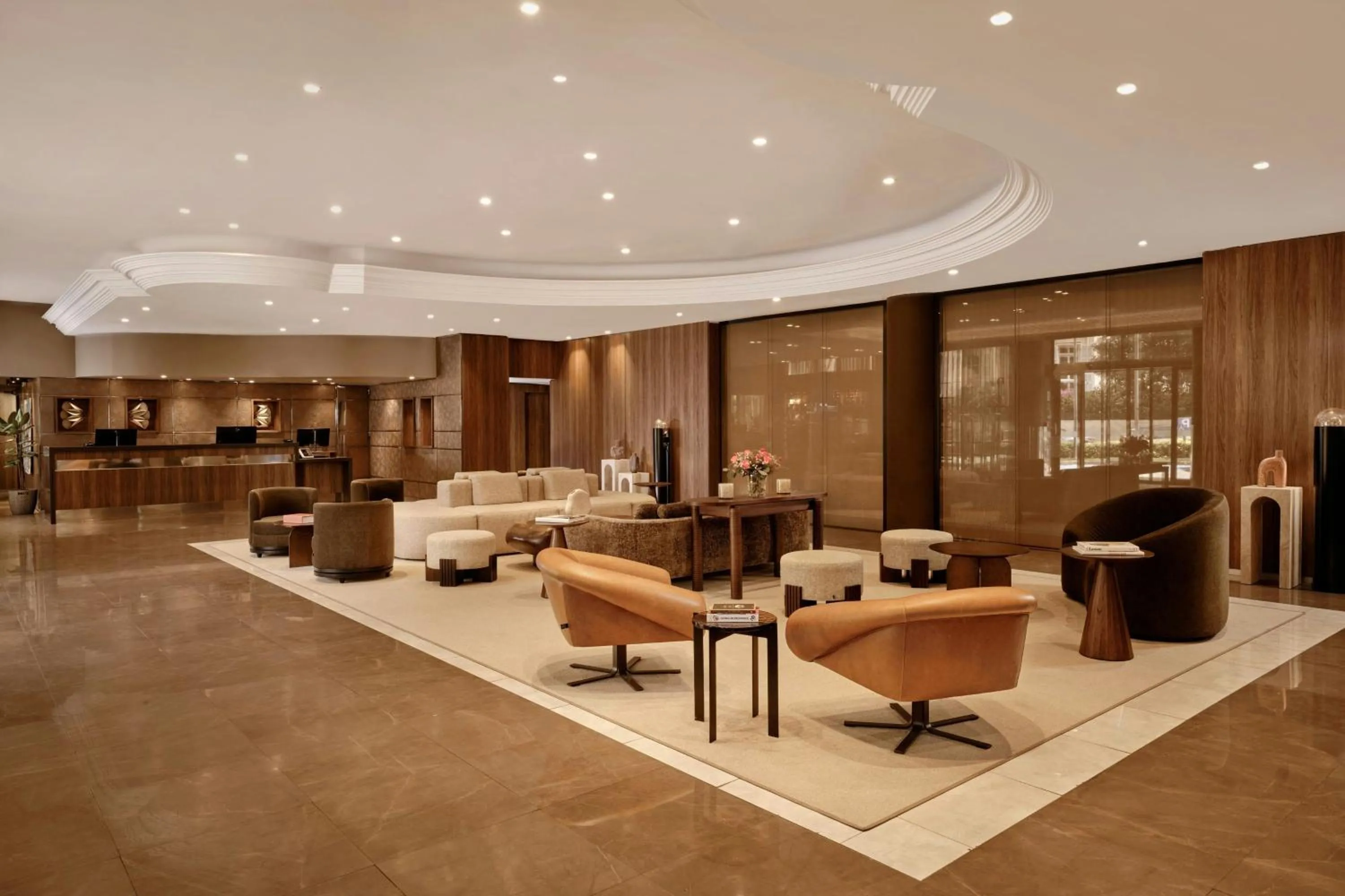 Lounge or bar in AC Hotel by Marriott Nice