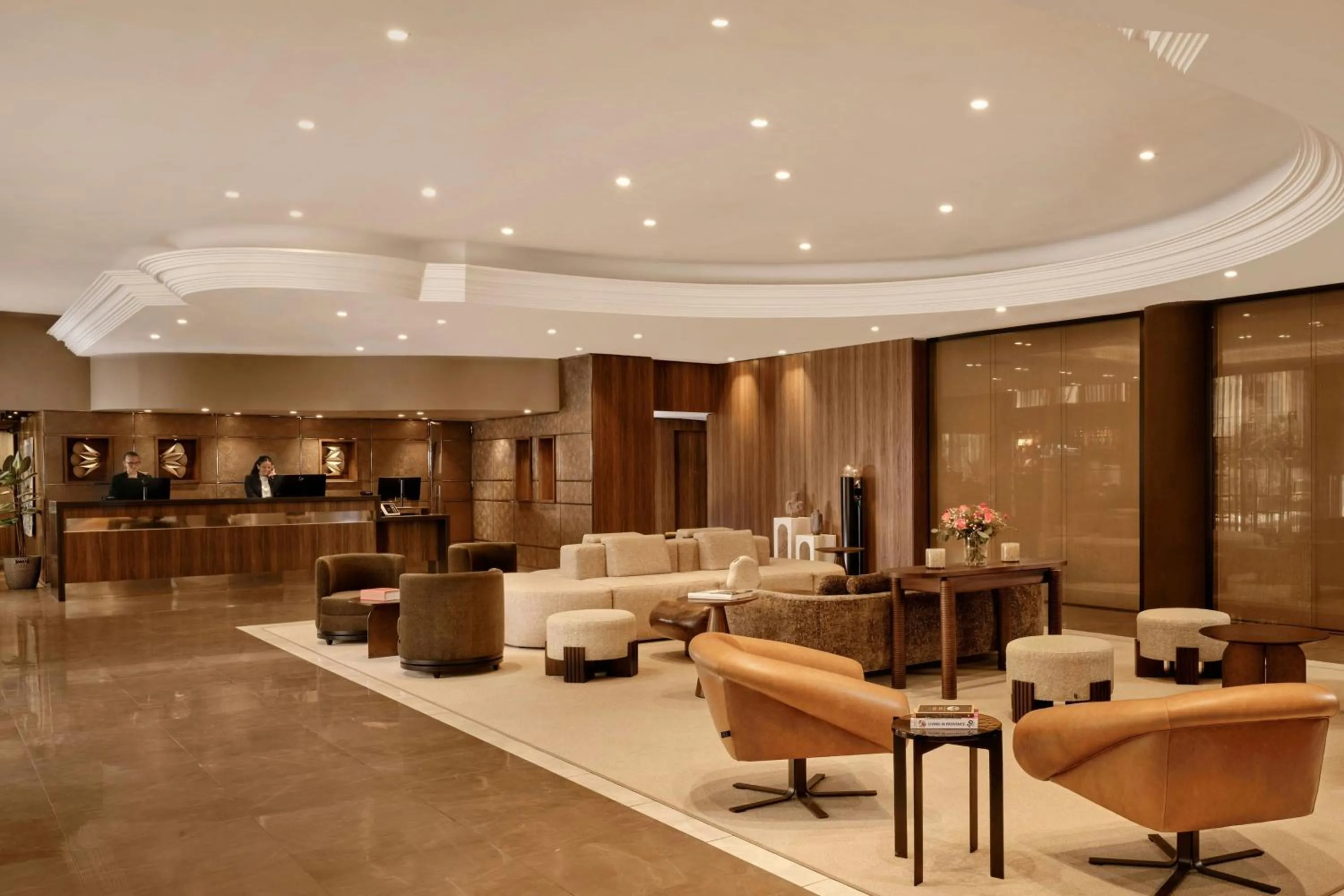 Lobby or reception in AC Hotel by Marriott Nice