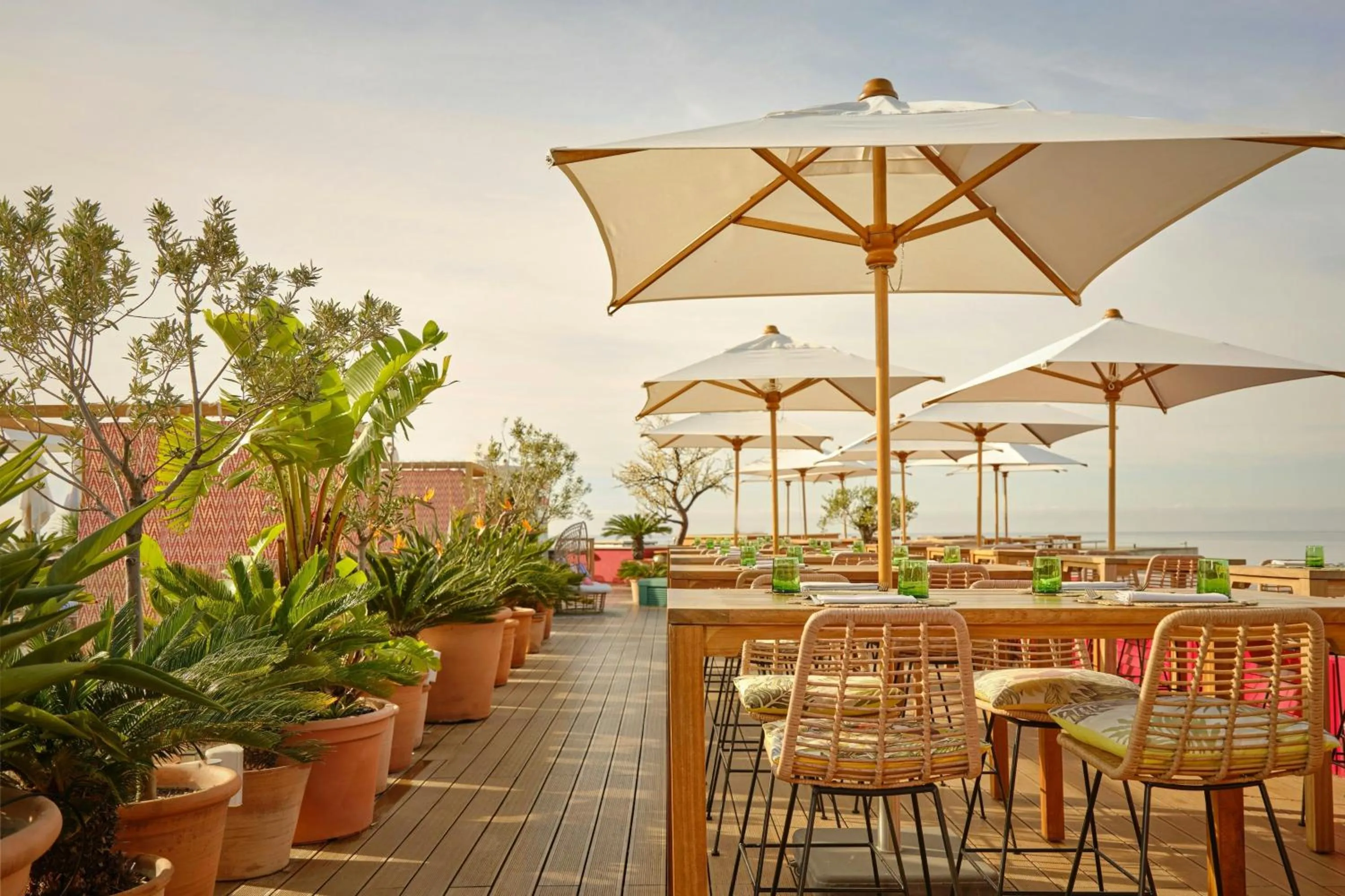 Restaurant/places to eat in AC Hotel by Marriott Nice