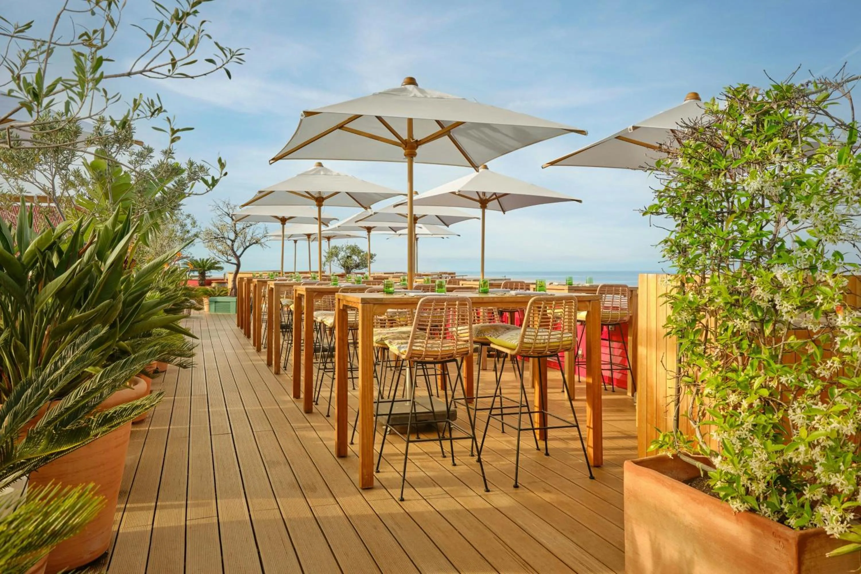 Restaurant/places to eat in AC Hotel by Marriott Nice