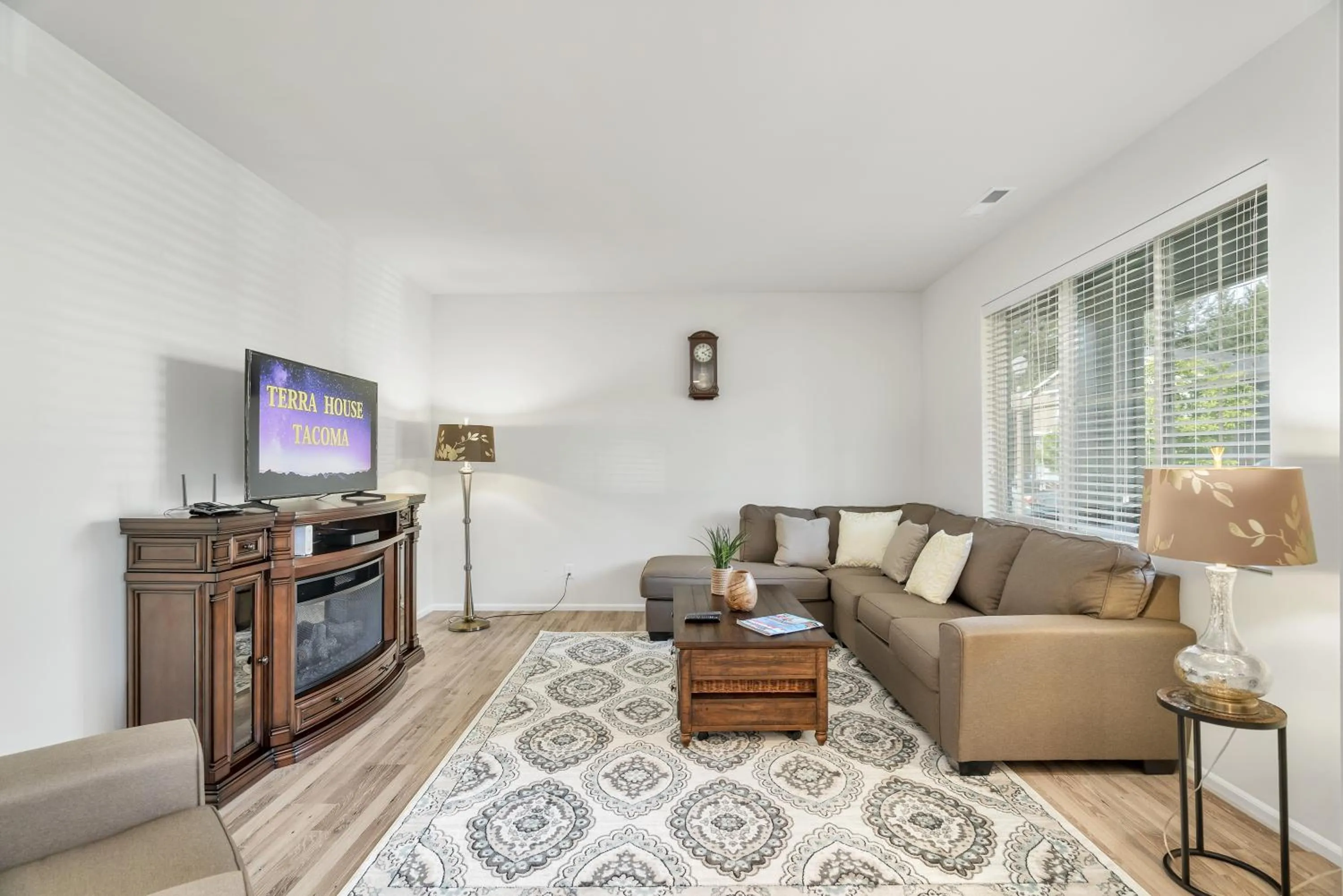 TV and multimedia in Terra House Tacoma - EV Power Station, Crib, Stroller, High Chair