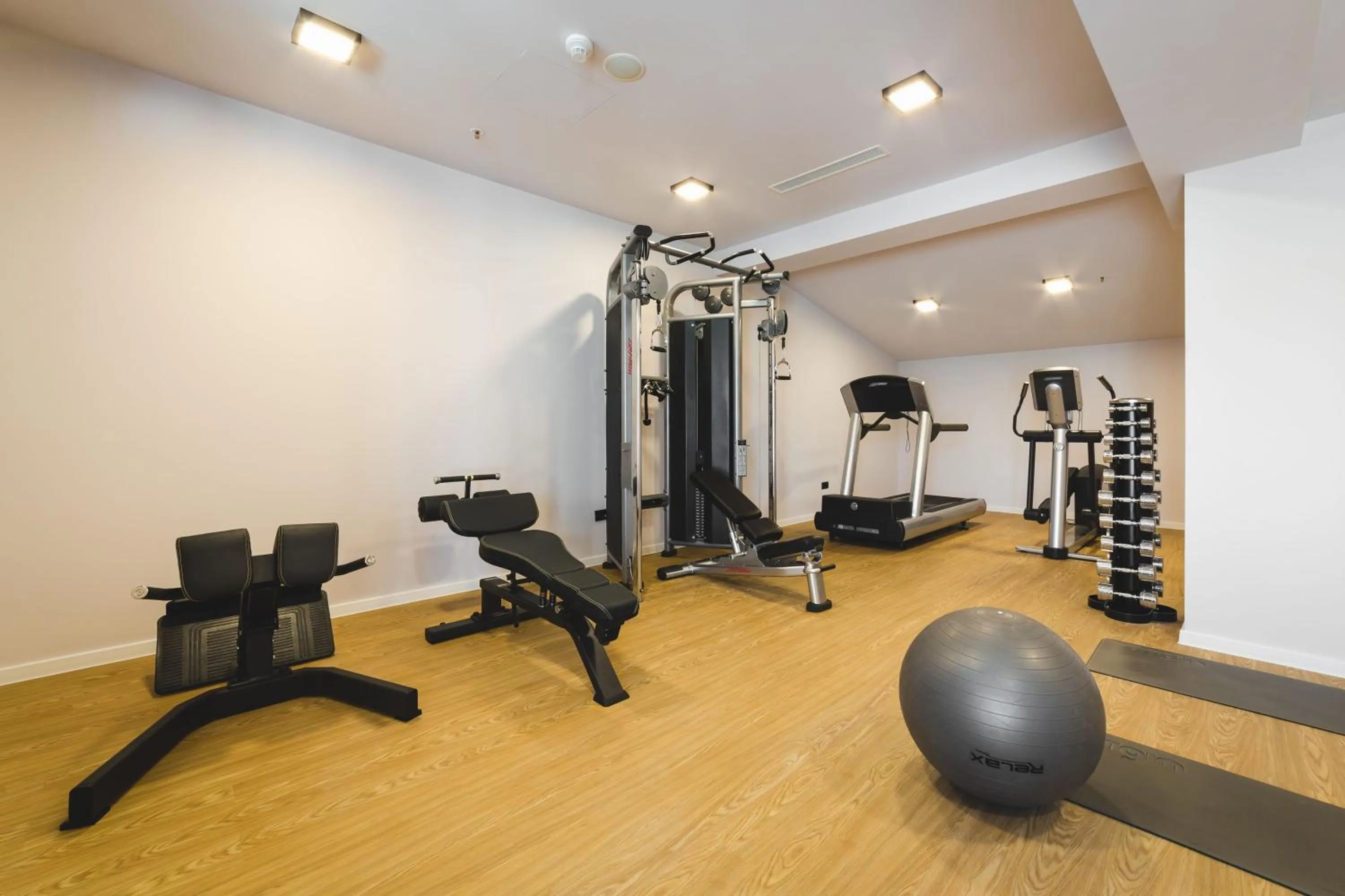 Fitness centre/facilities in Boscovich Boutique Hotel