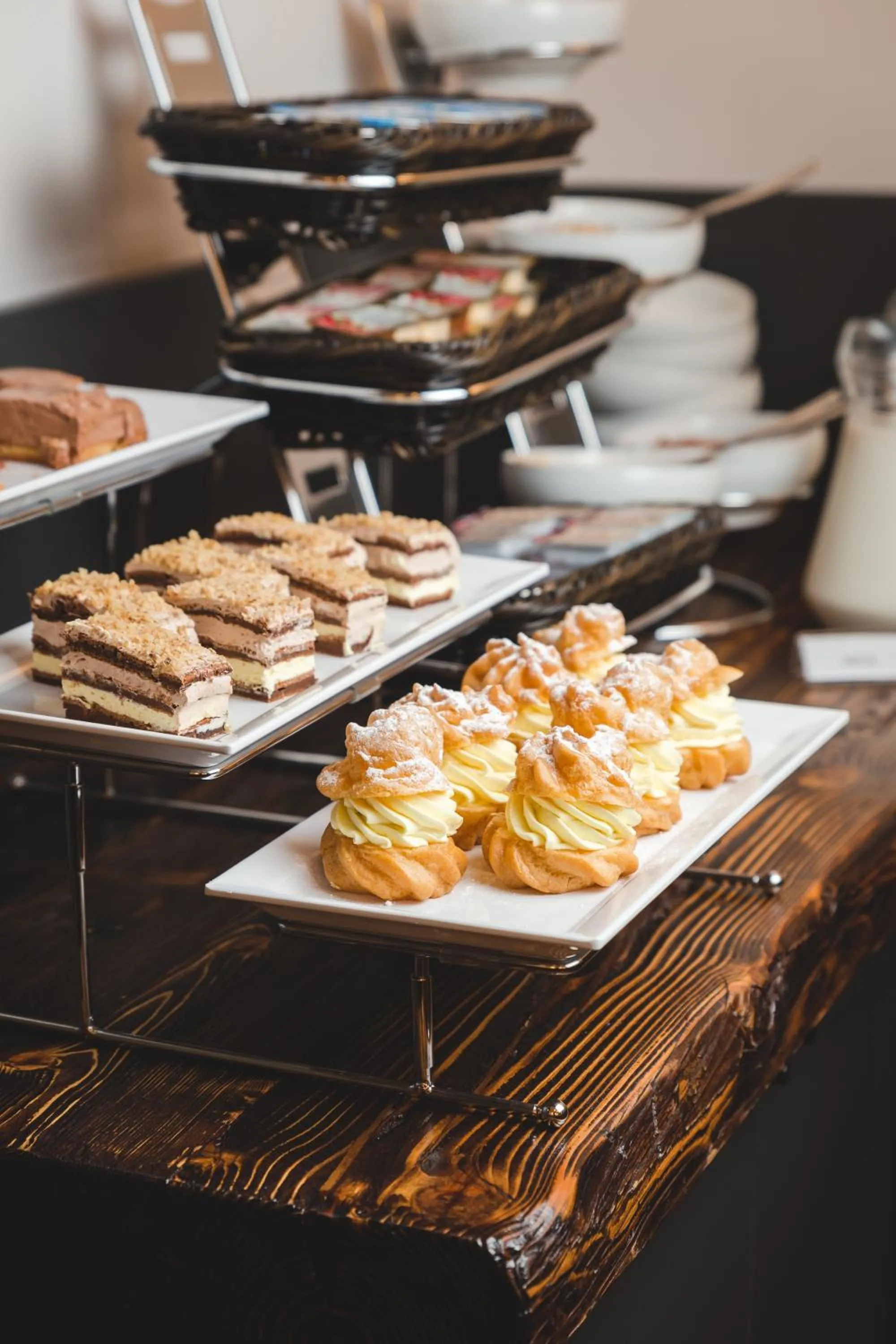 Buffet breakfast in Boscovich Boutique Hotel