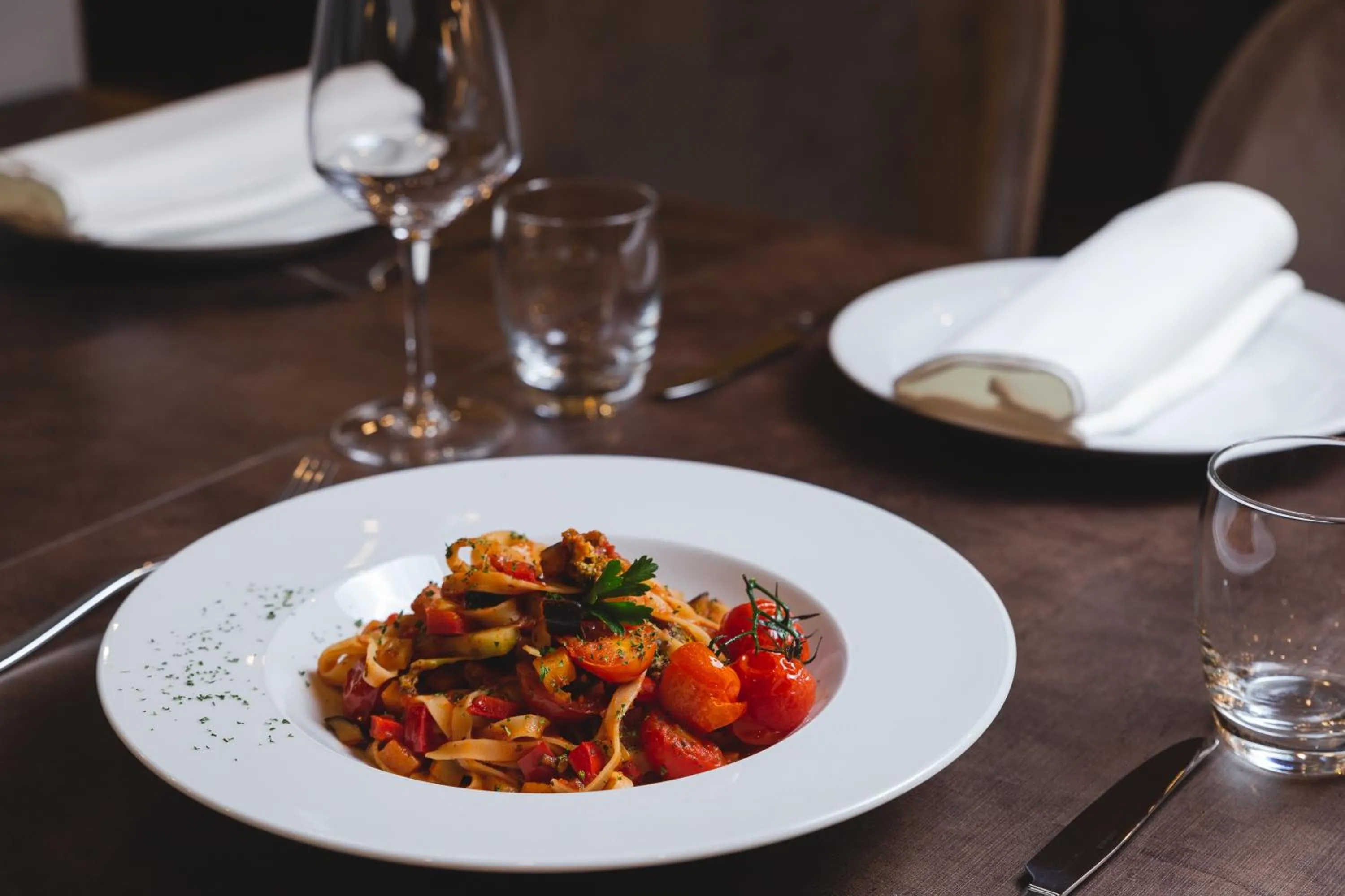 Food in Boscovich Boutique Hotel