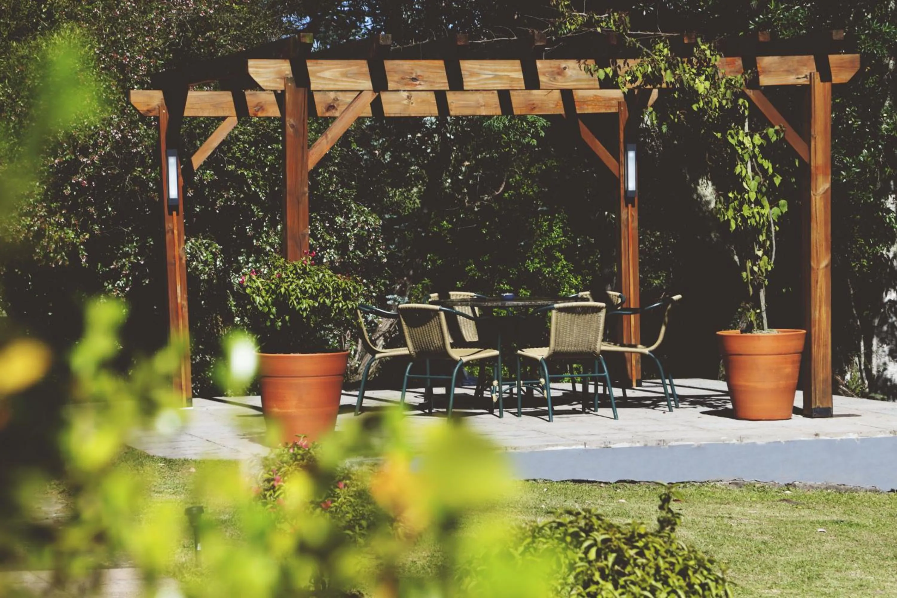 Patio in Samuara Hotel Caxias do Sul