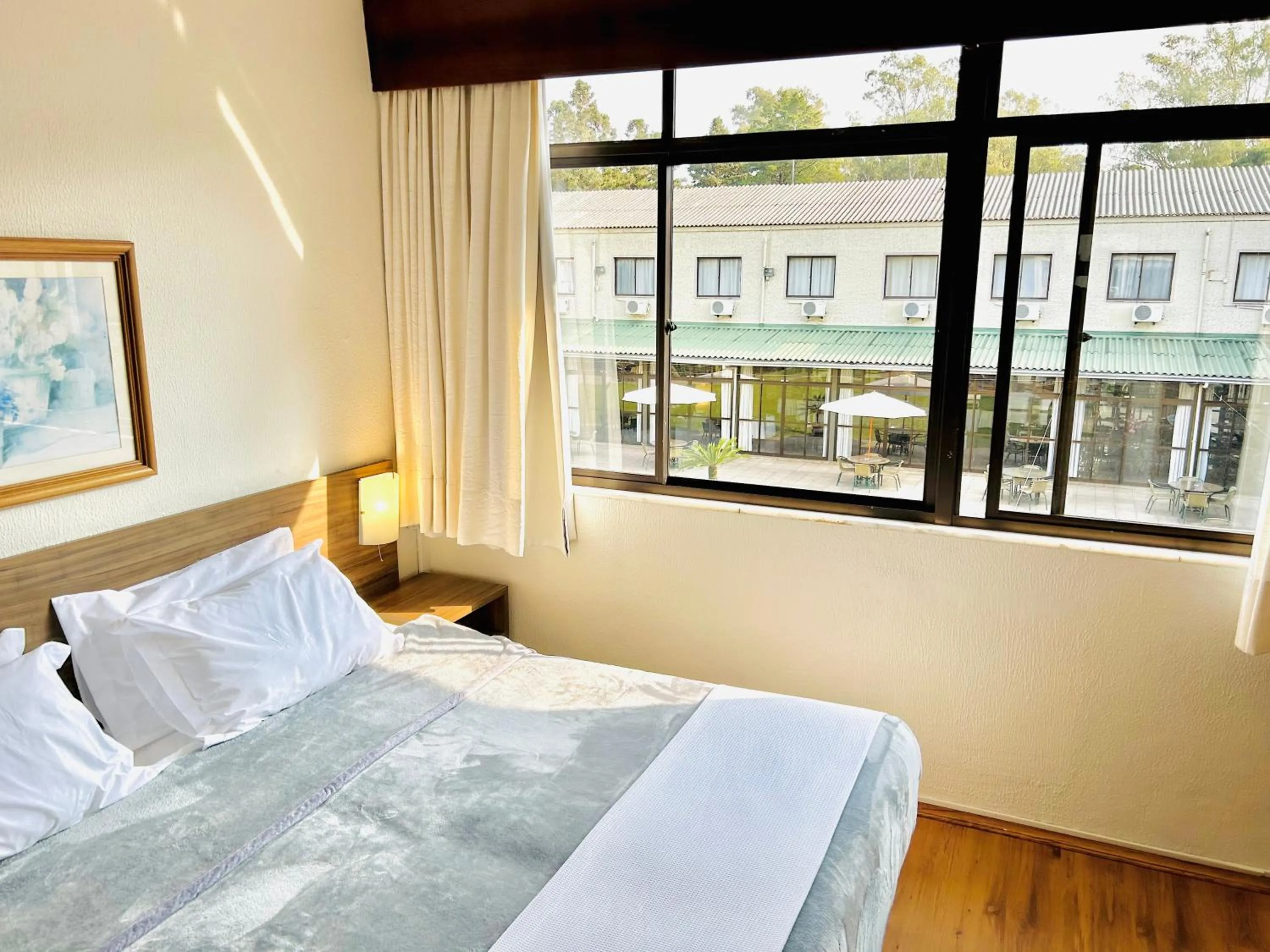 Bed in Samuara Hotel Caxias do Sul