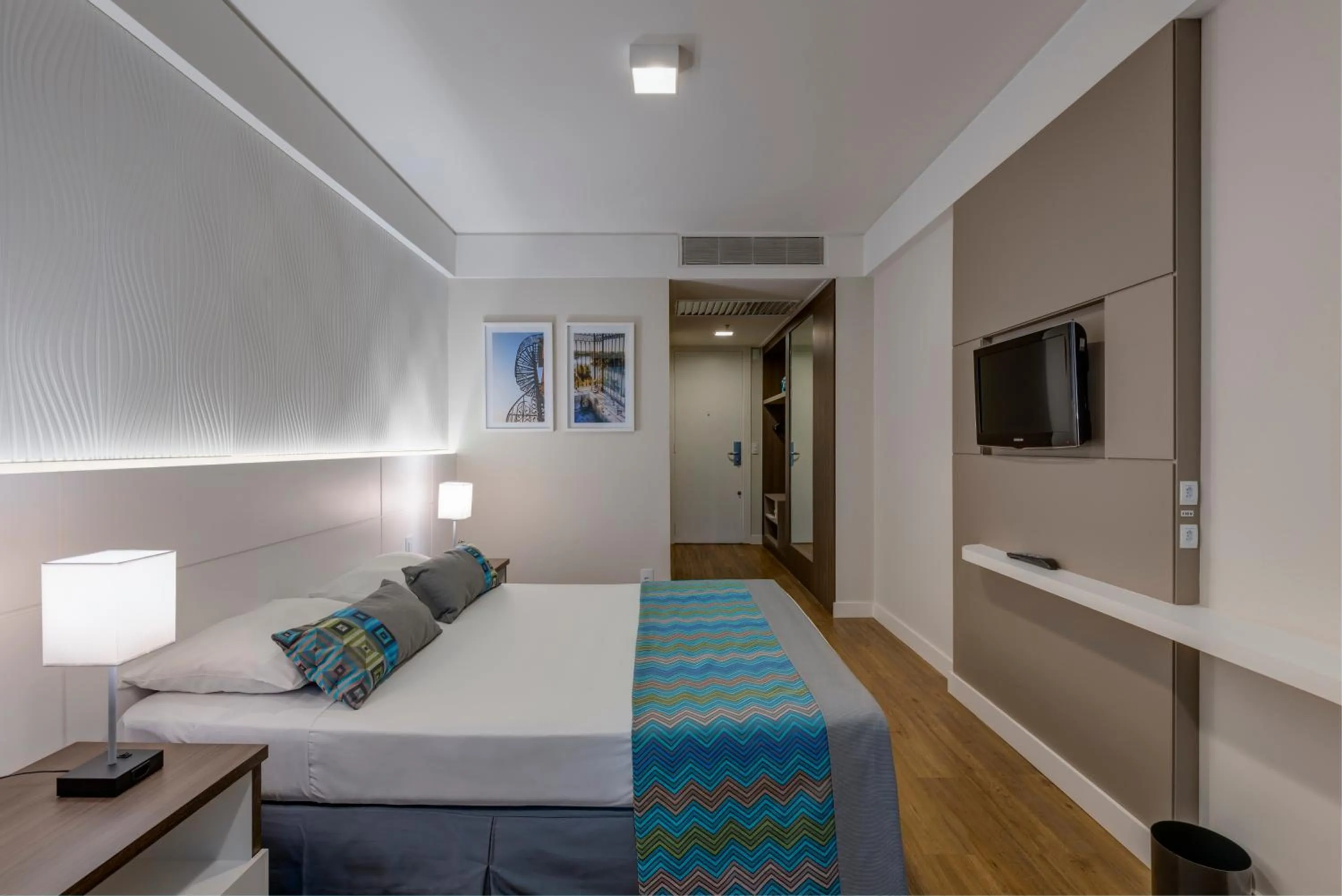 Bedroom, Bed in Monreale Plus Midtown Campinas